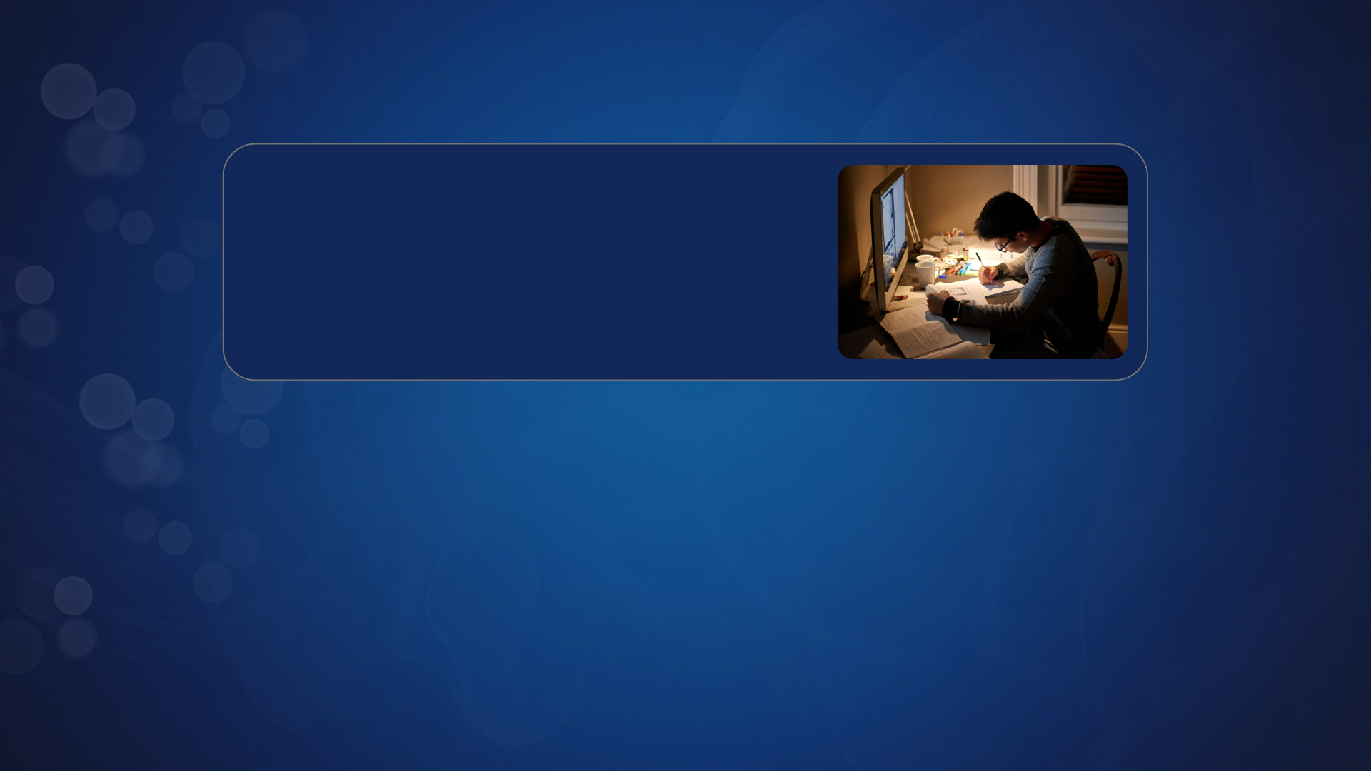 blue and white abstract painting