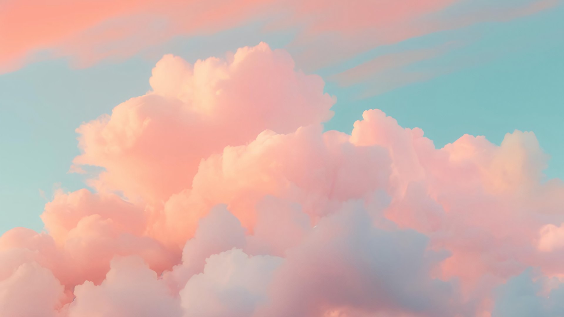 white cloud formations