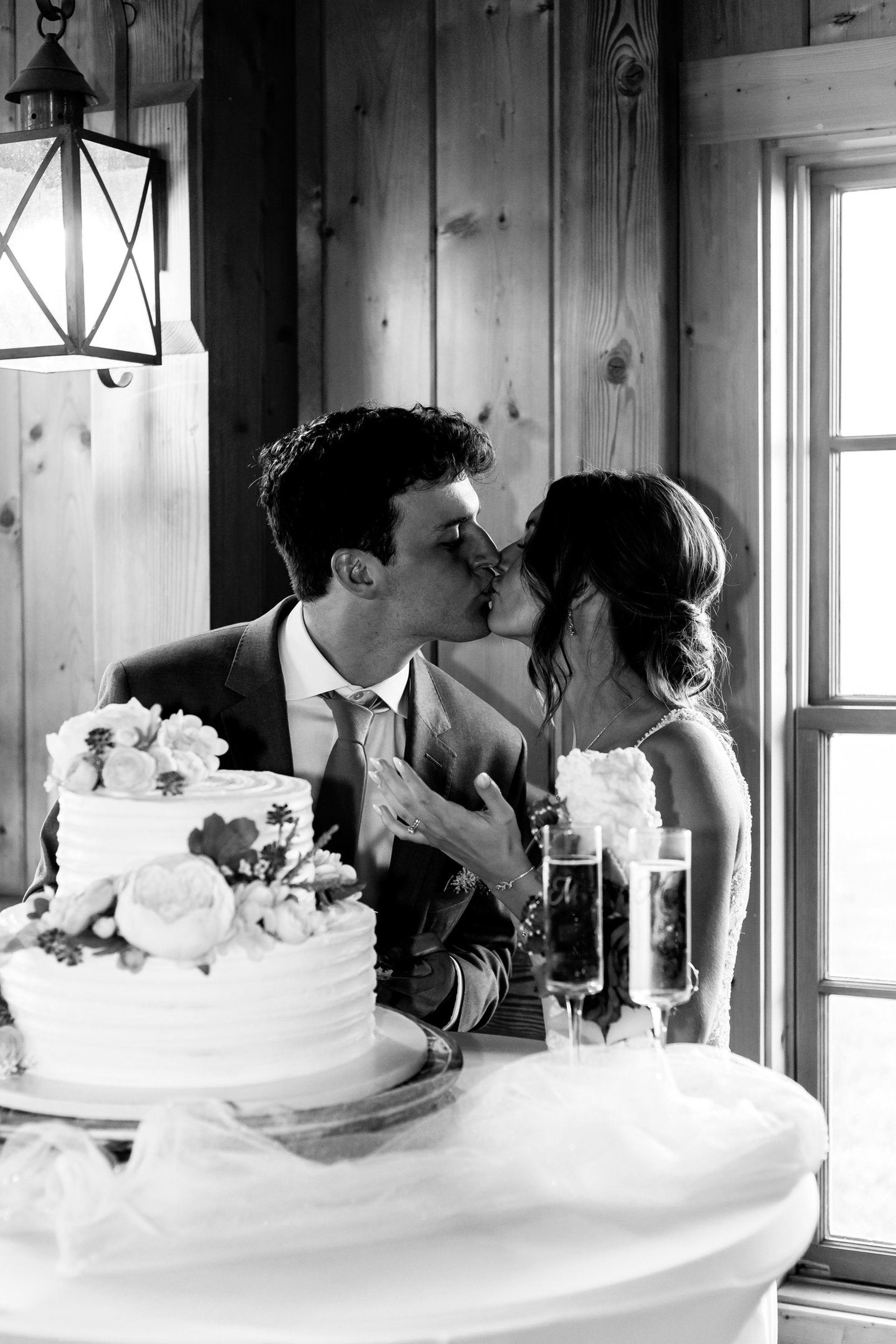 black and brown leather padded tub sofa