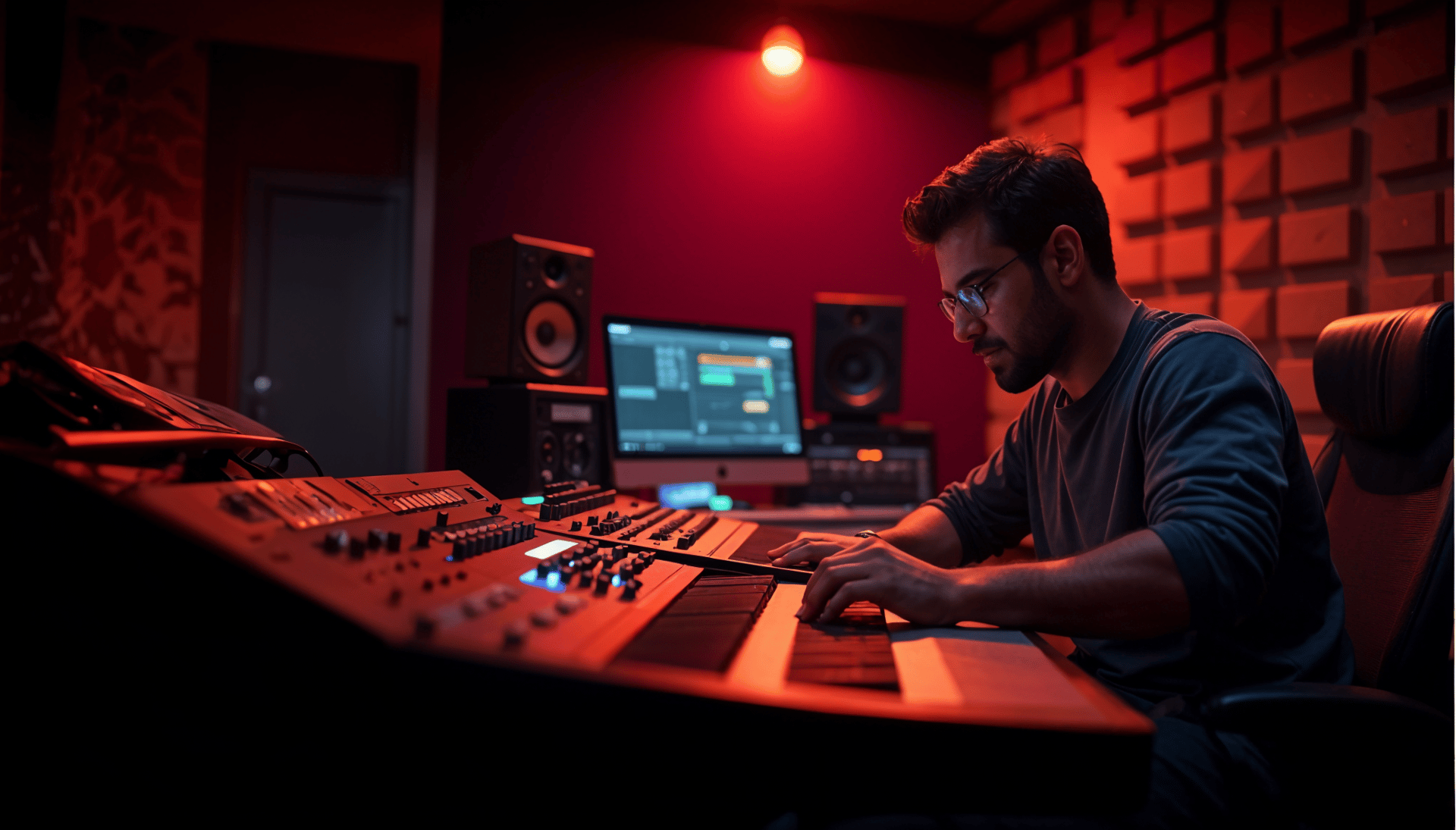 black and brown leather padded tub sofa