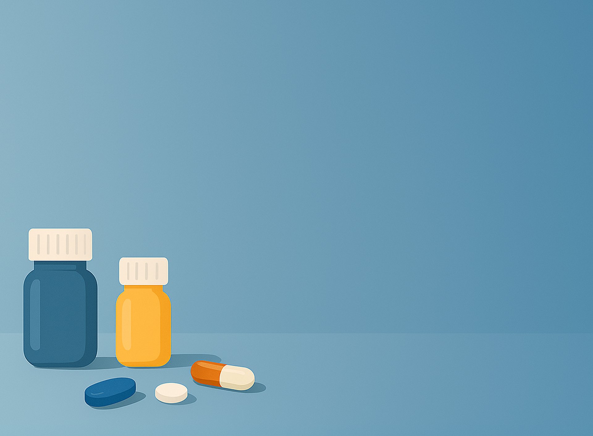 orange and white medication pill