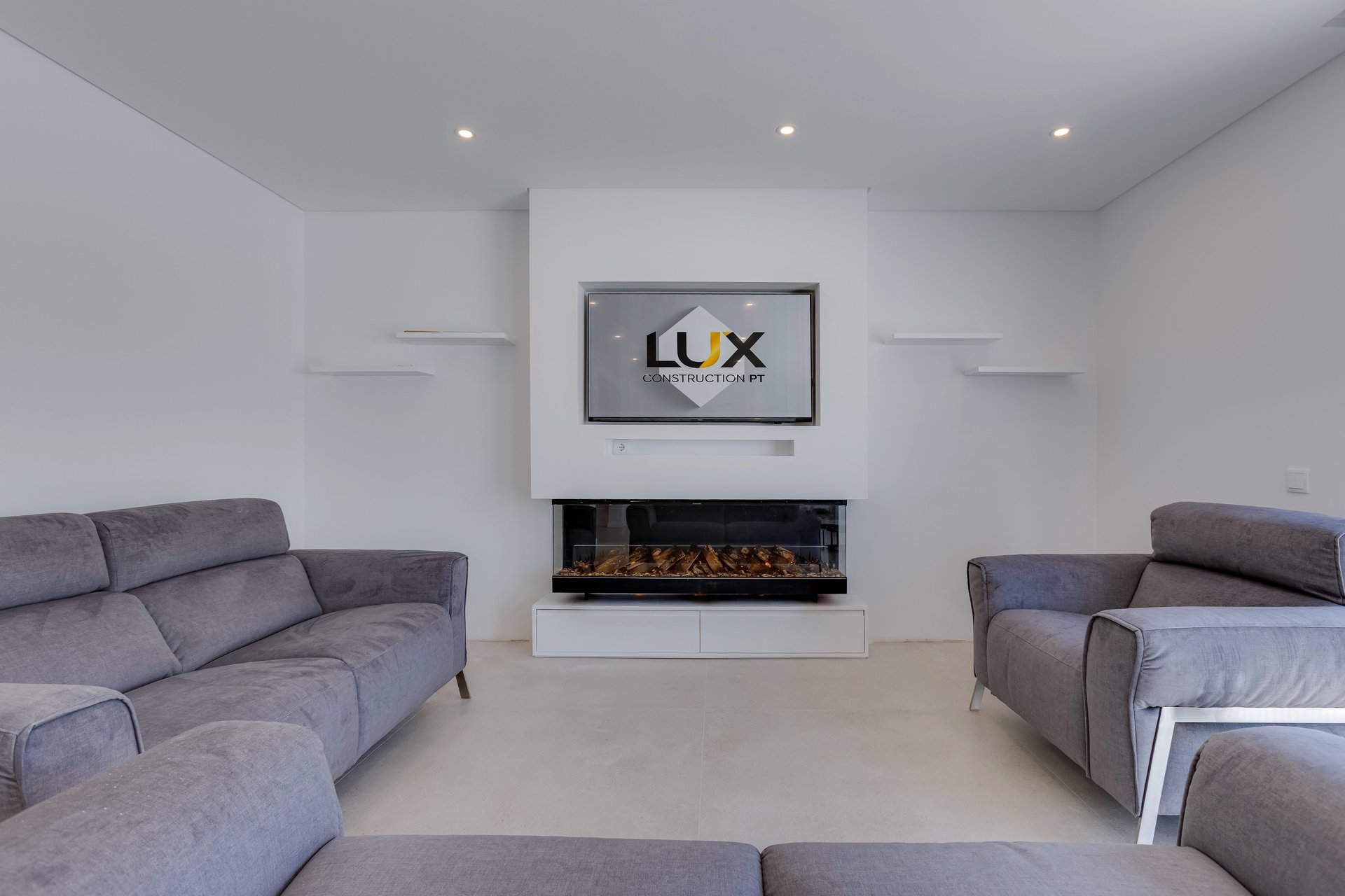 black and brown leather padded tub sofa