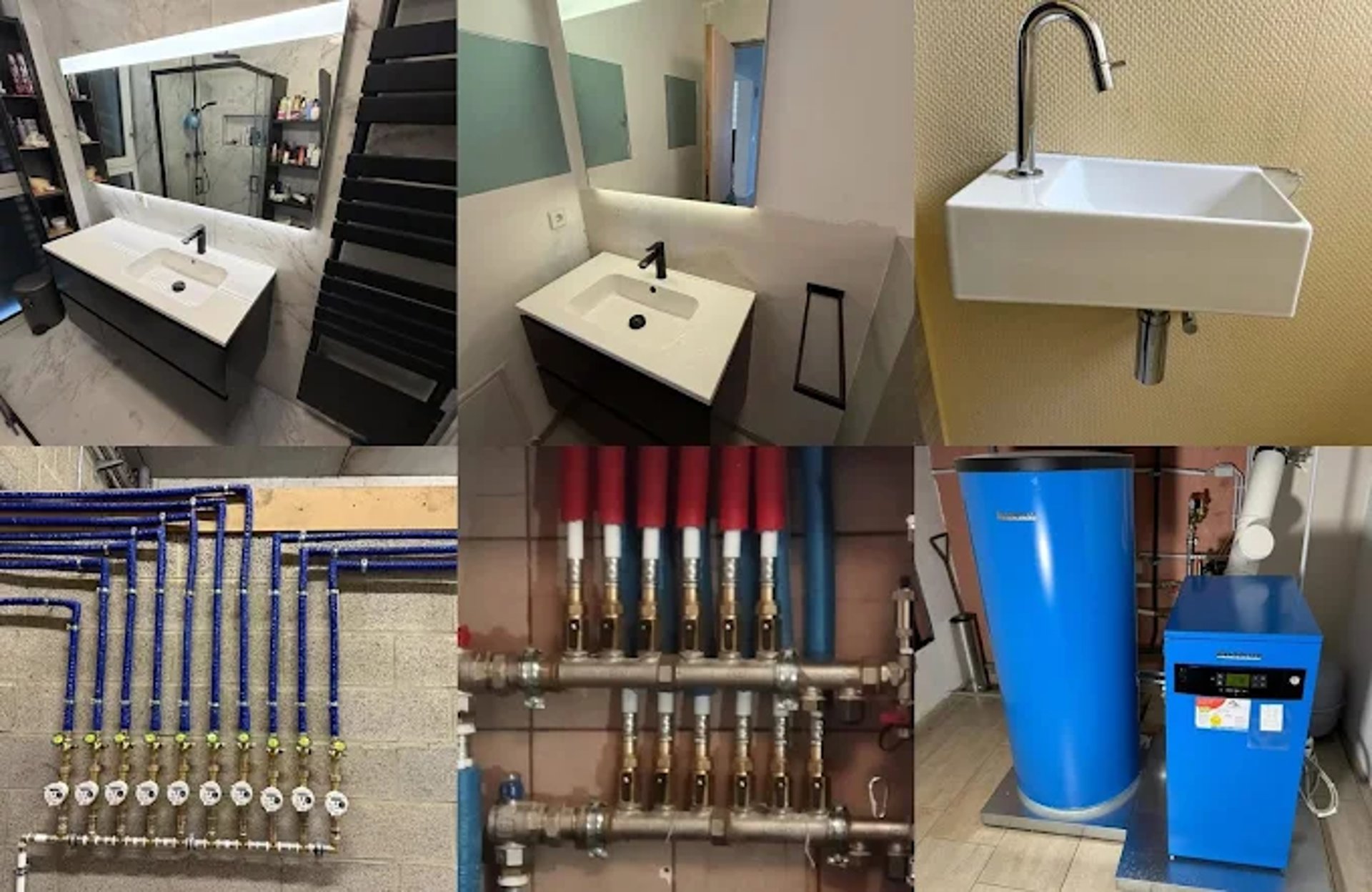 an abstract photo of a curved building with a blue sky in the background