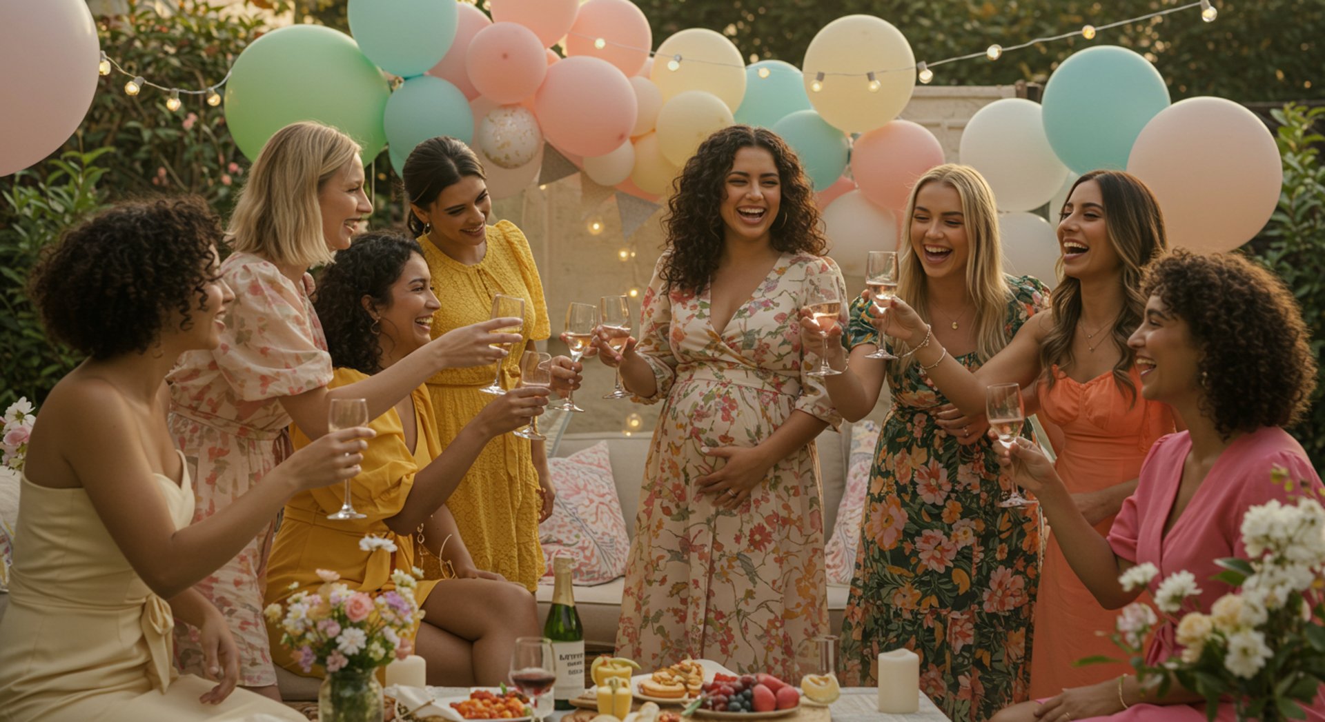 a group of friend celebrating a birthday party together