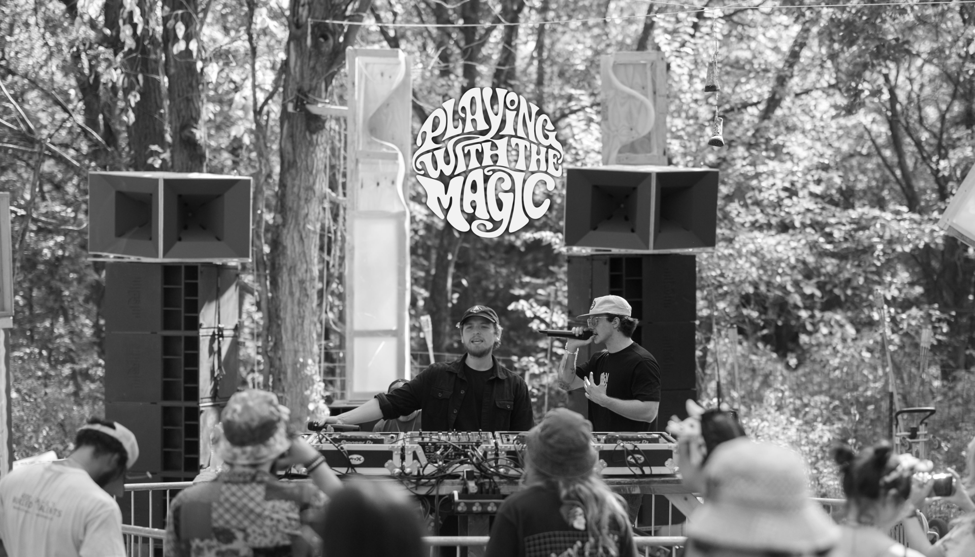 an abstract photo of a curved building with a blue sky in the background