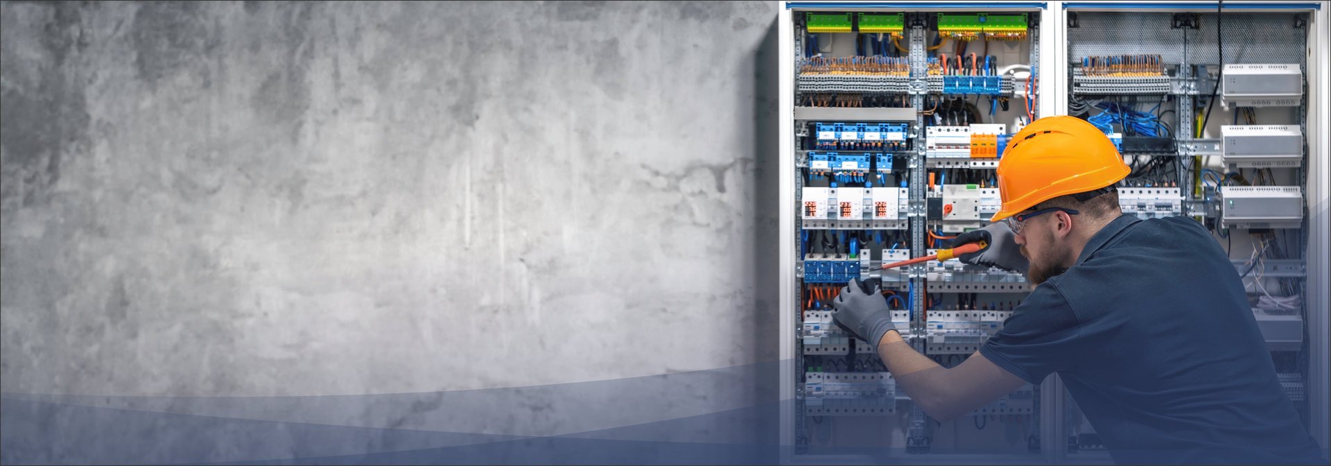 multicolored electronic part