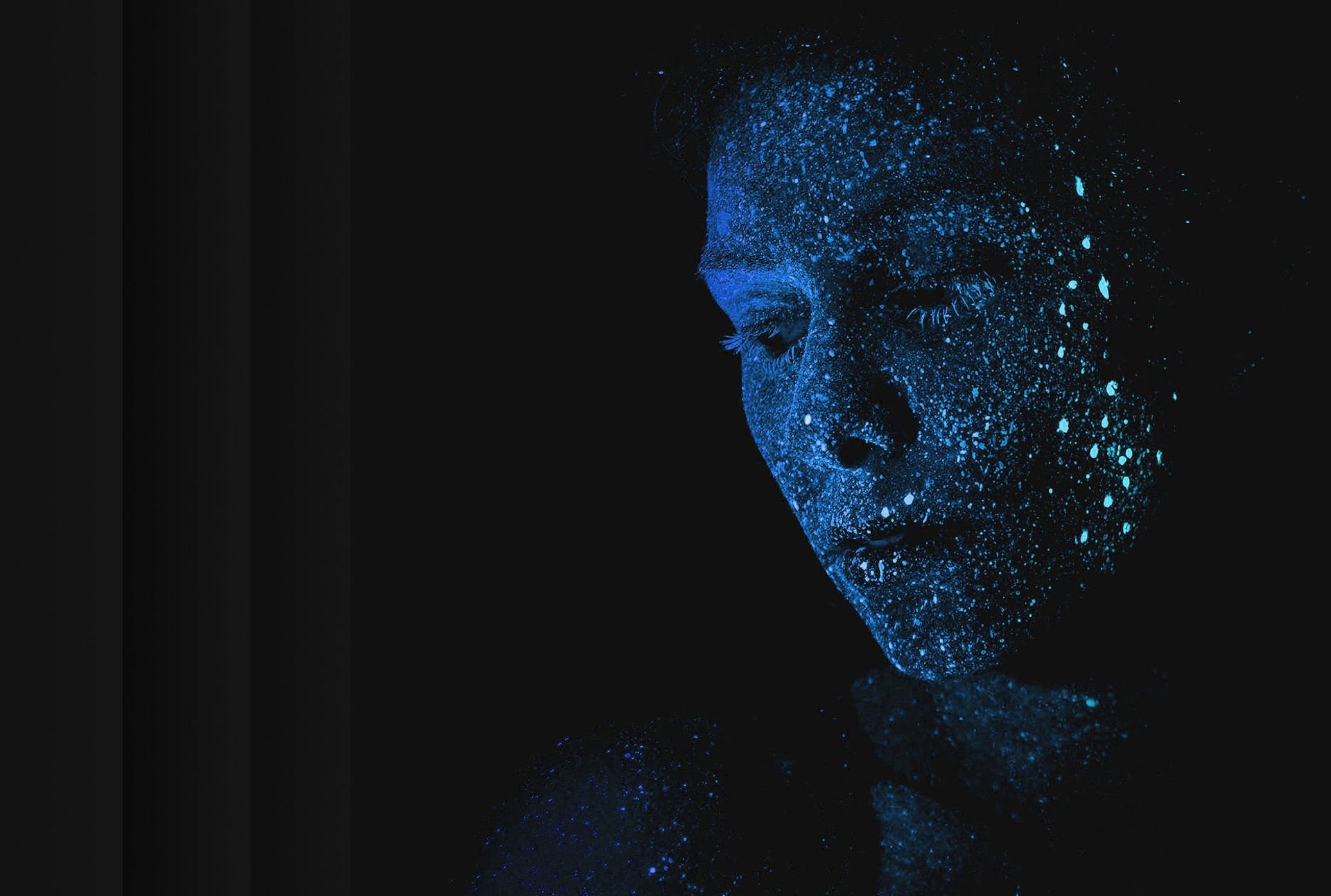 mountain range under blue sky