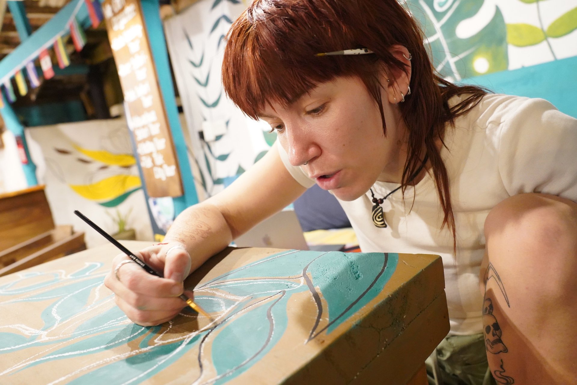 mountain range under blue sky