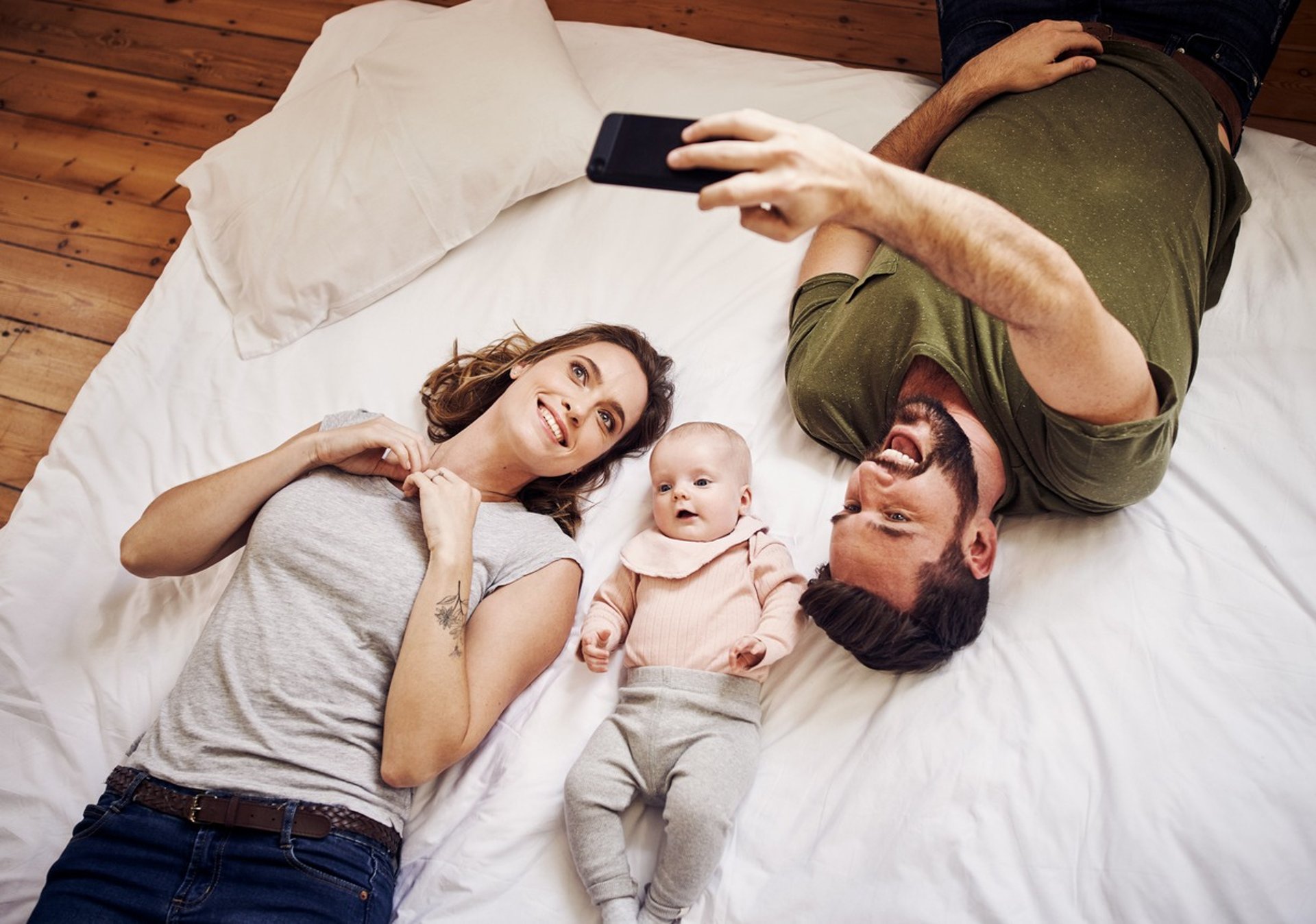an abstract photo of a curved building with a blue sky in the background