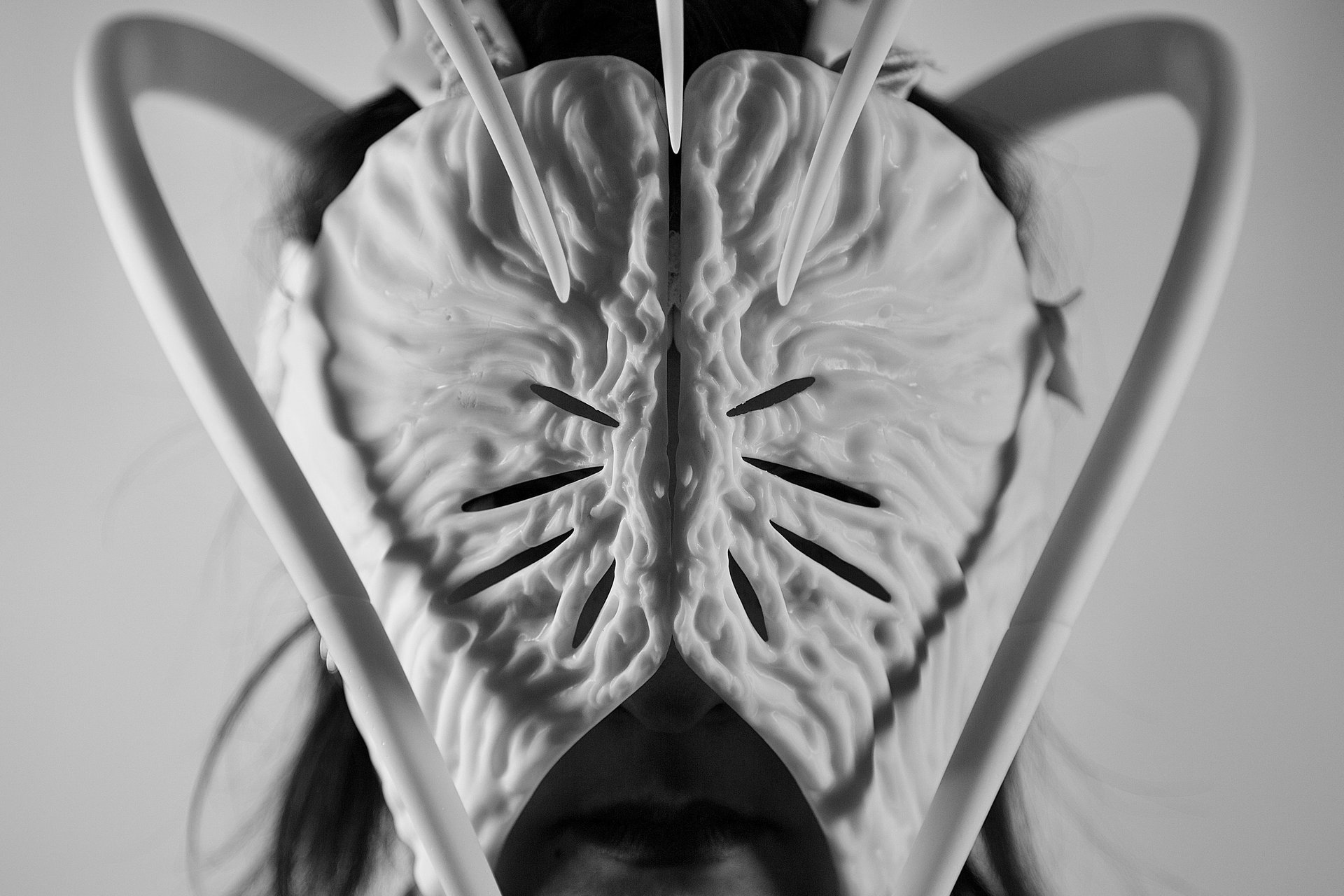 black and white bed linen