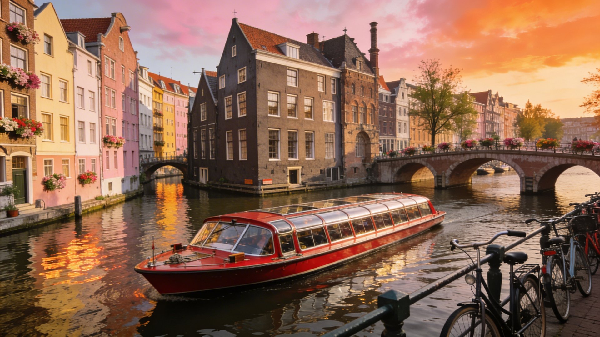 red and white boat on river during daytime