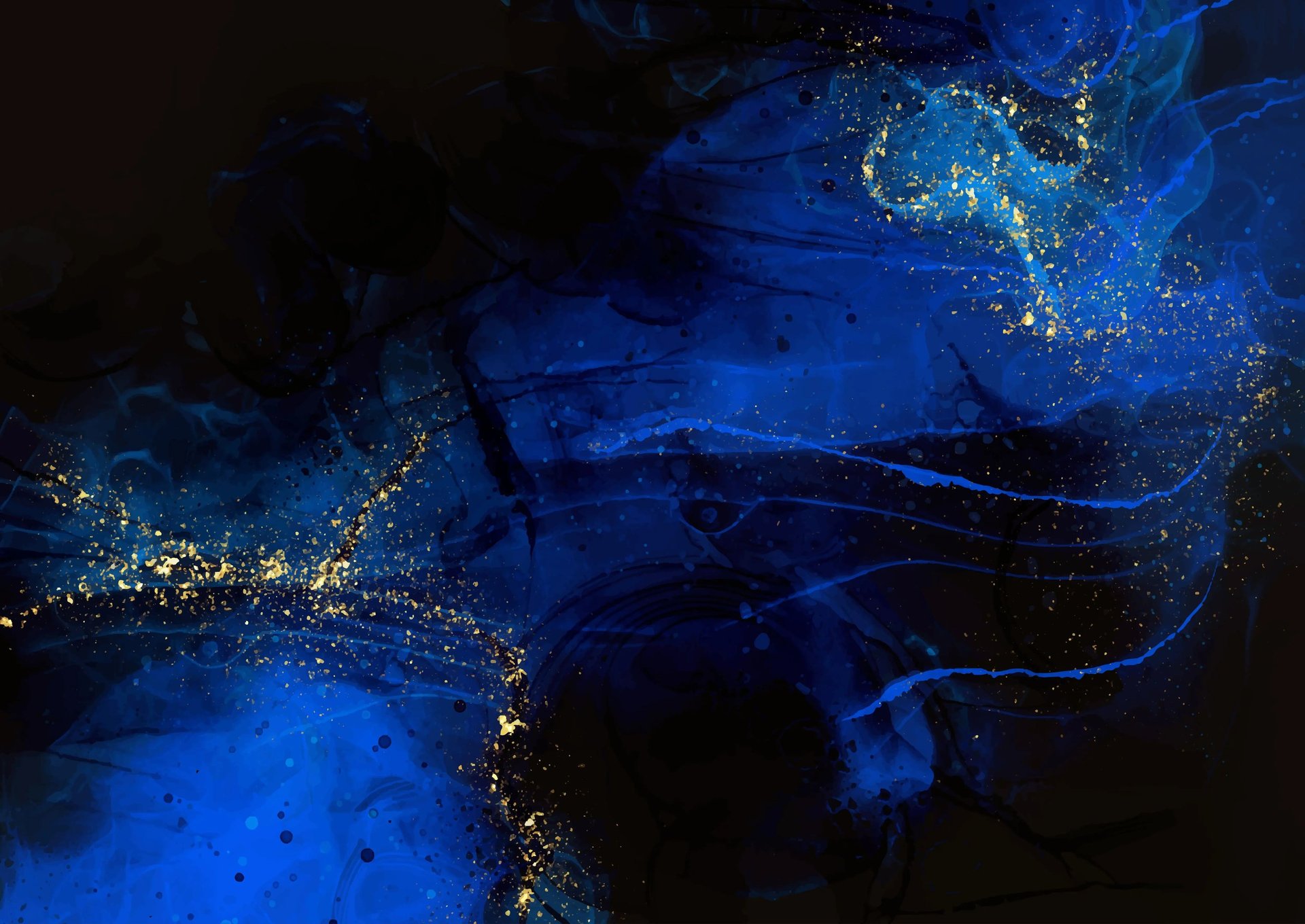 black blue and yellow textile