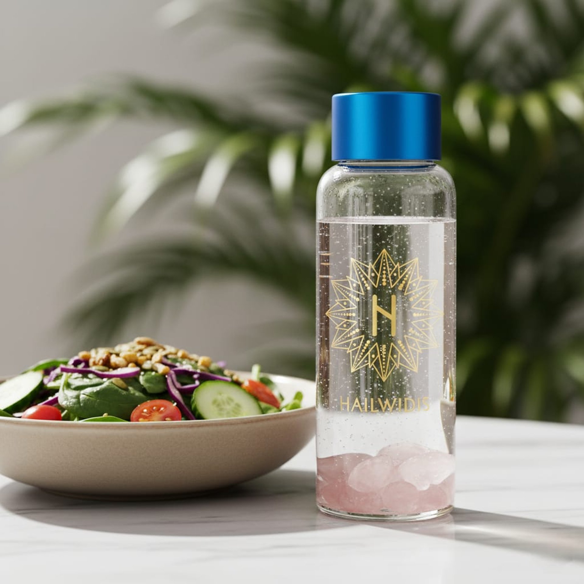 a group of strawberries flying through the air