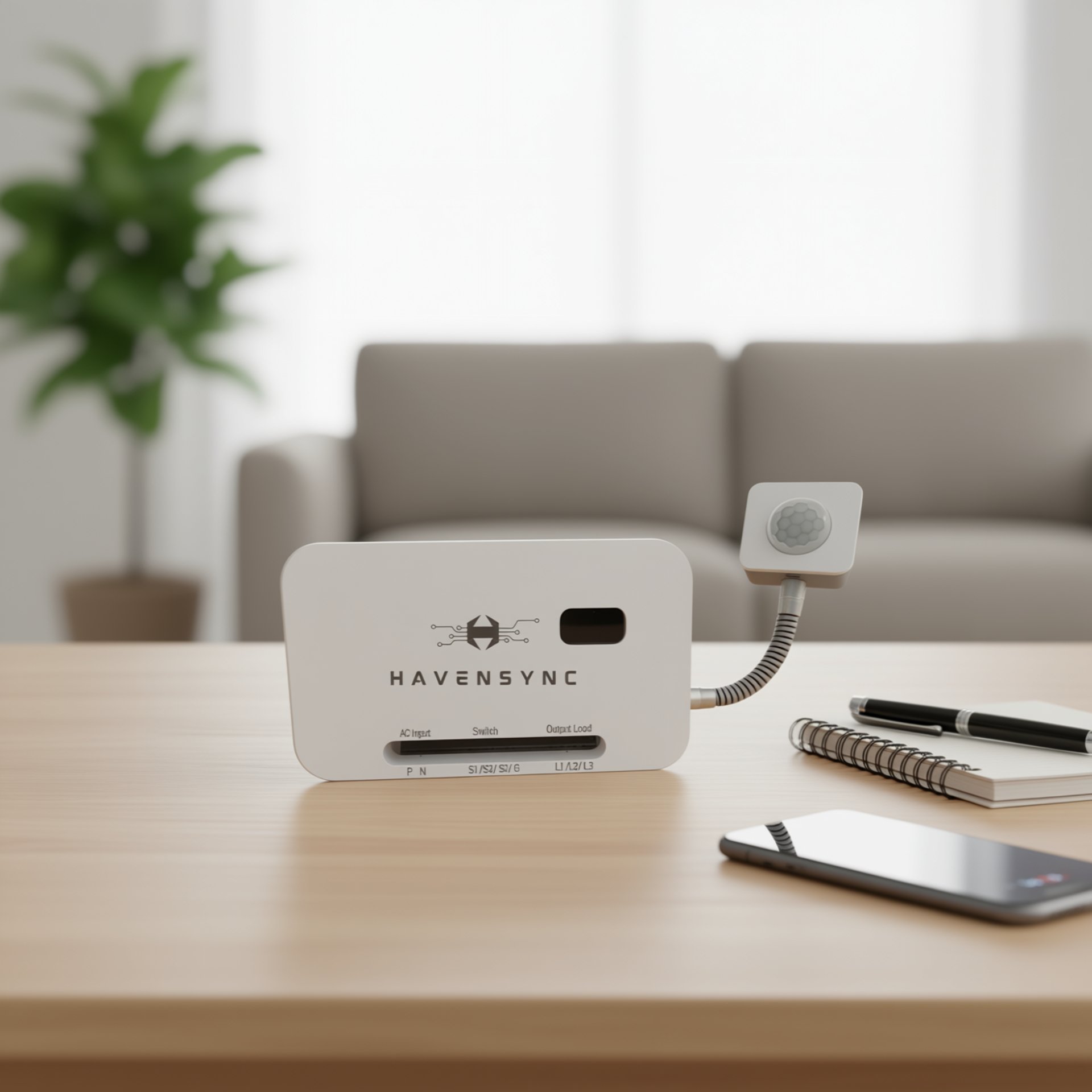 HavenSync smart home retrofit switch by Hexahaven Integrations made in India