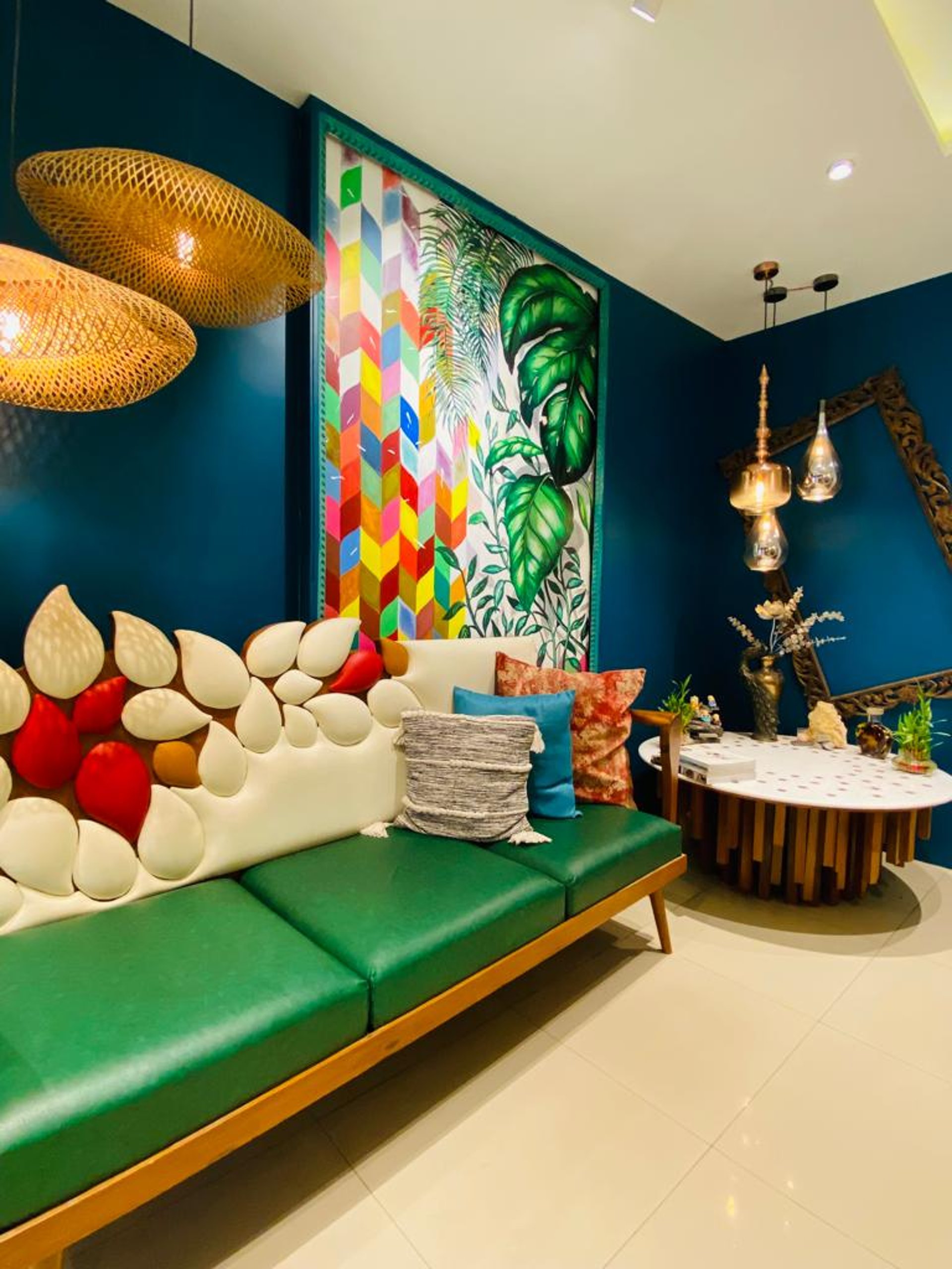 woman wearing yellow long-sleeved dress under white clouds and blue sky during daytime