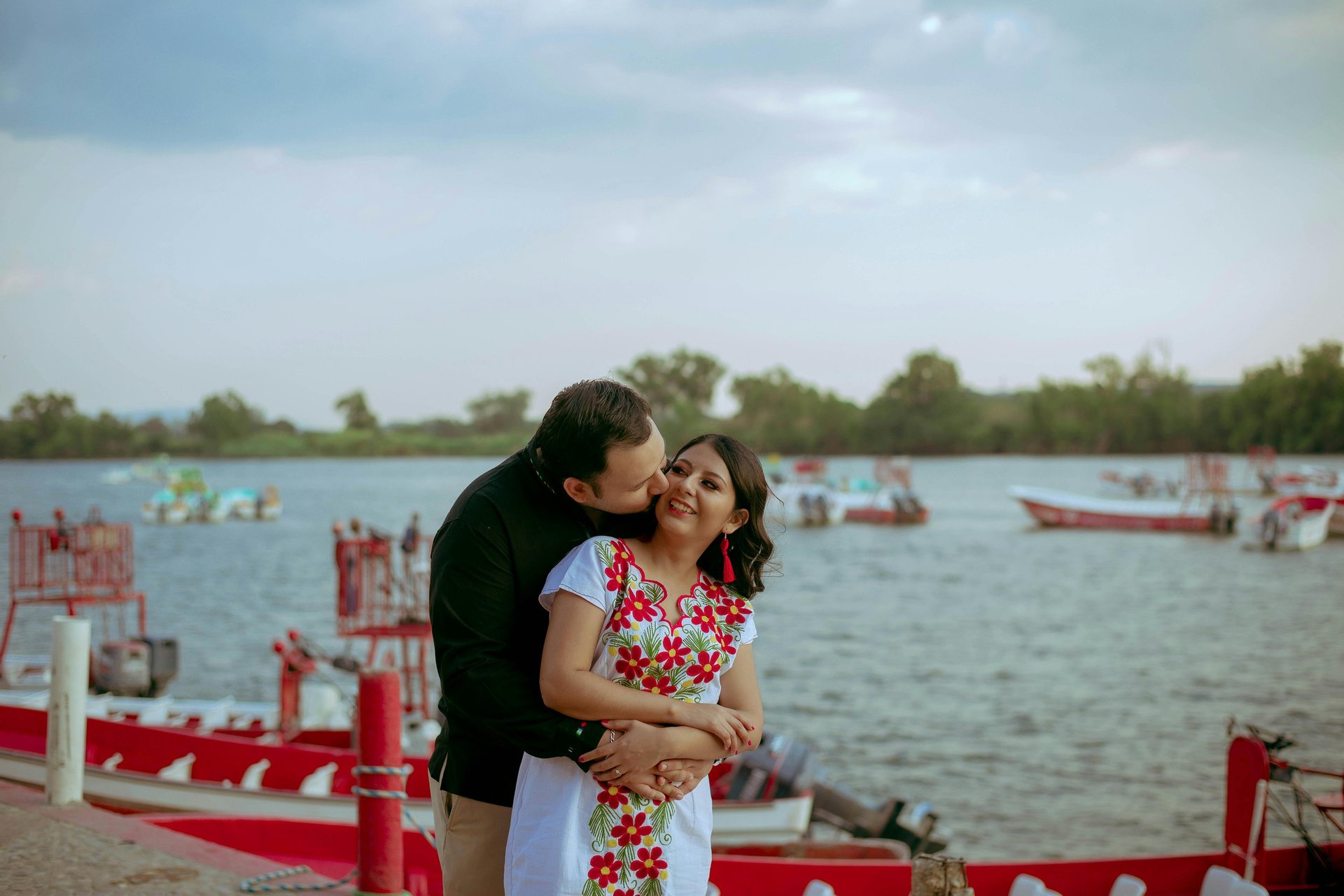 black blue and yellow textile