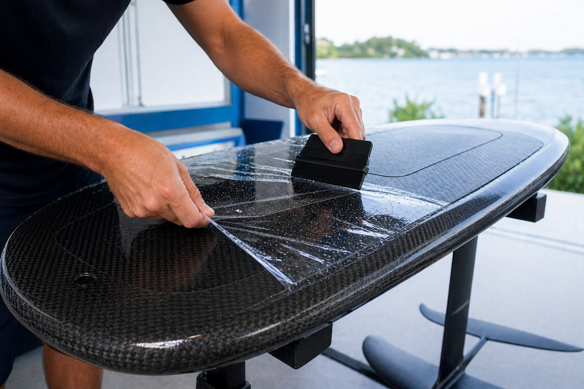 black blue and yellow textile