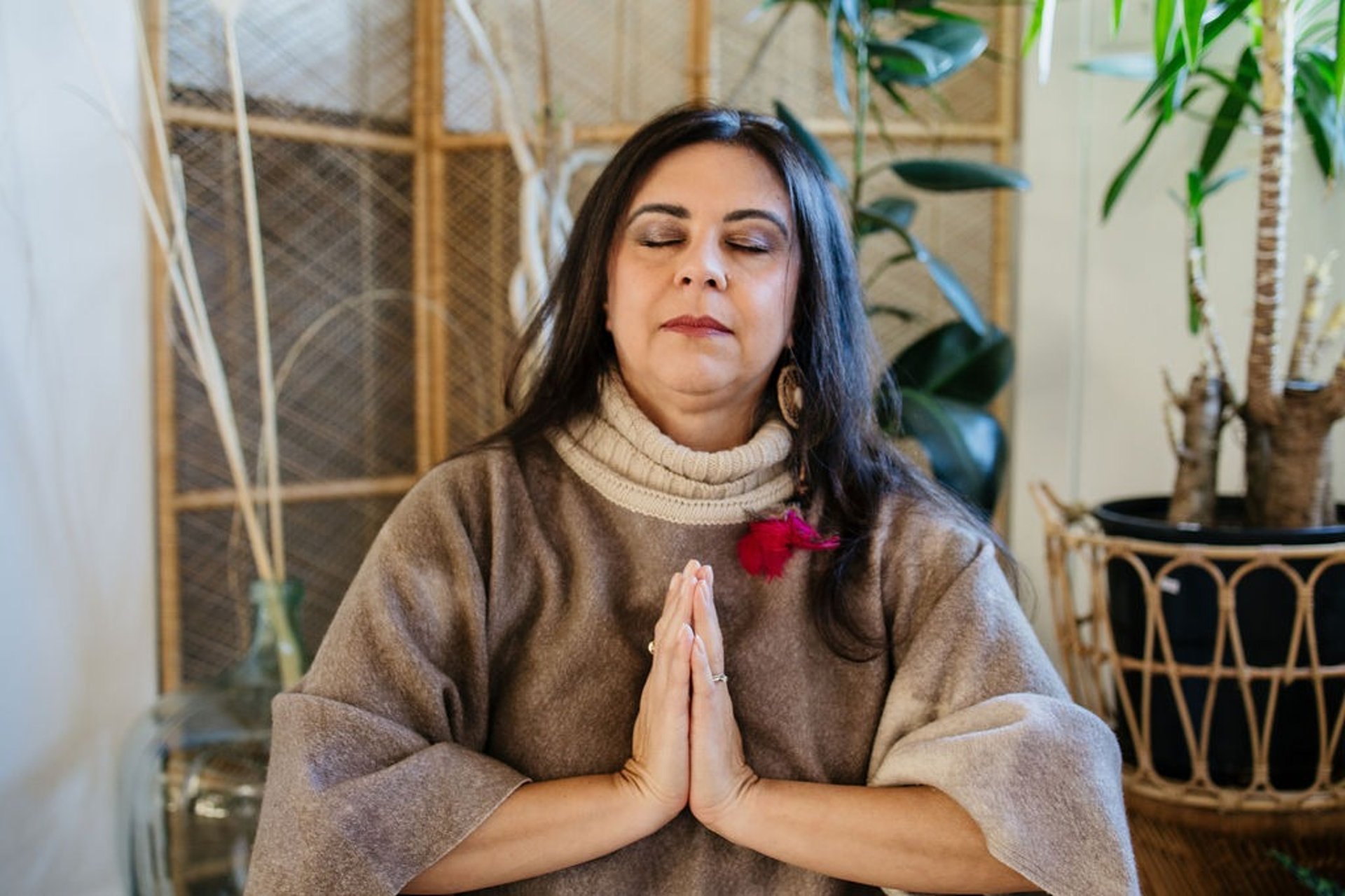 an abstract photo of a curved building with a blue sky in the background