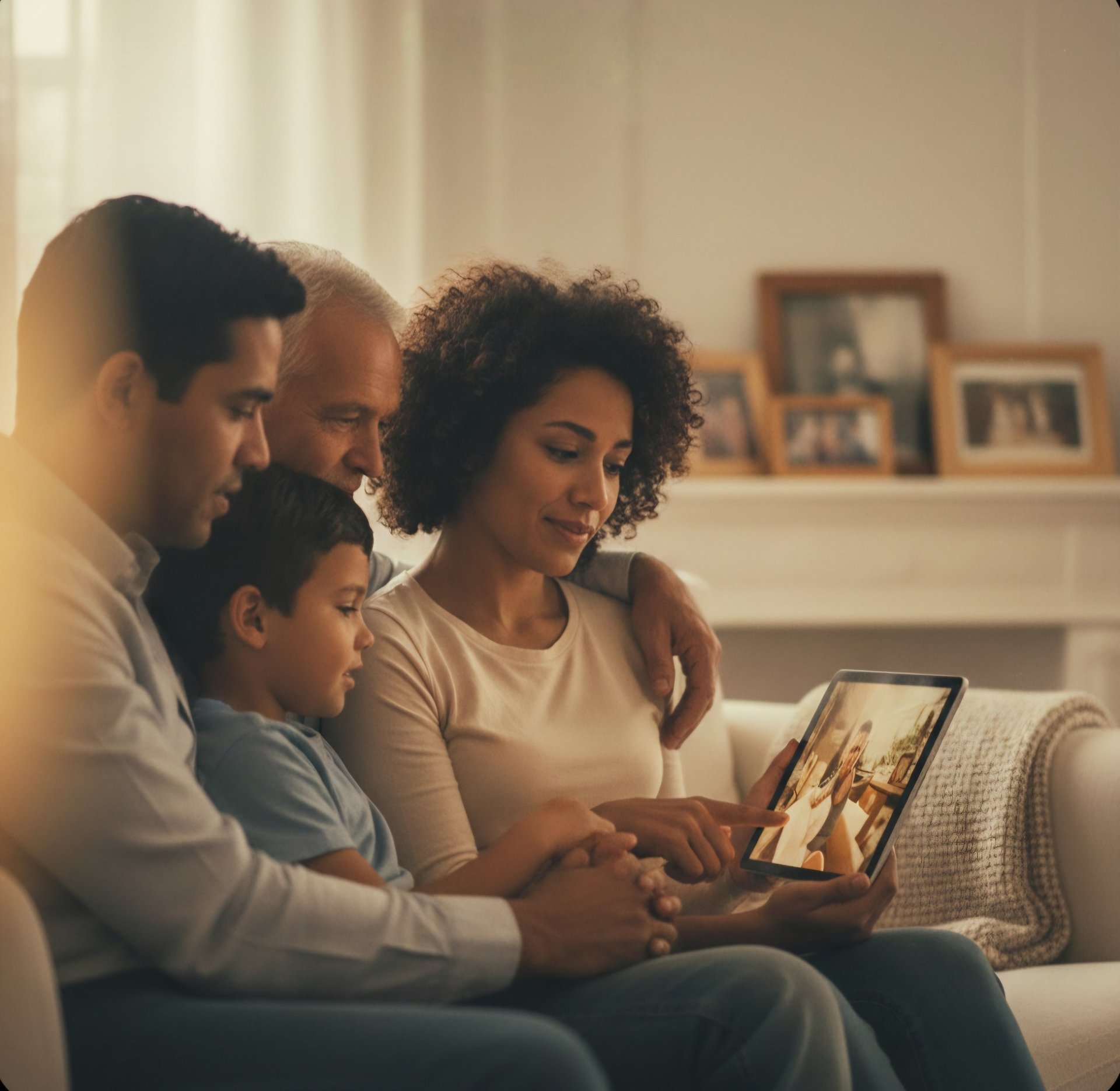 an abstract photo of a curved building with a blue sky in the background
