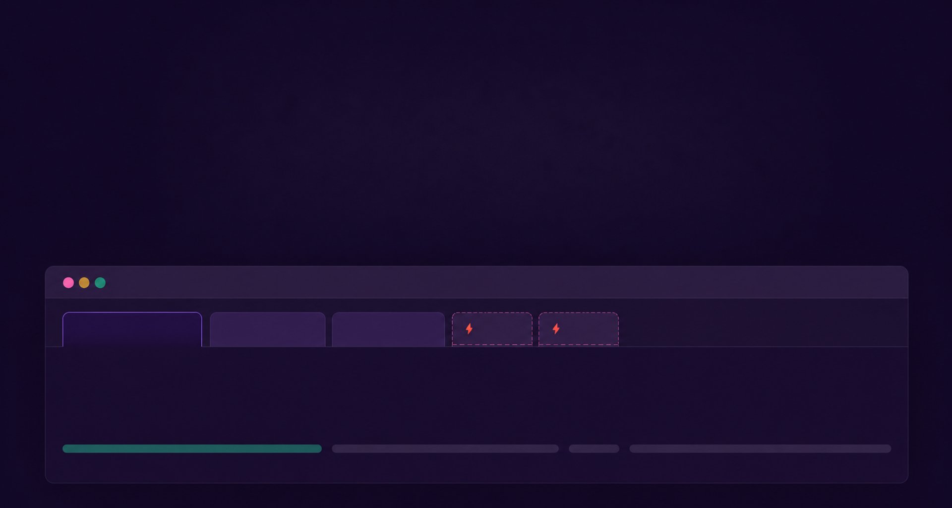 iridescent brain render on blue purple background