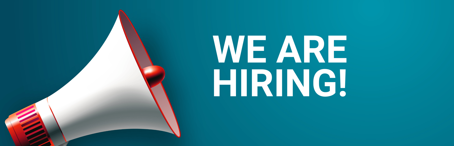 a typewriter with a job application printed on it