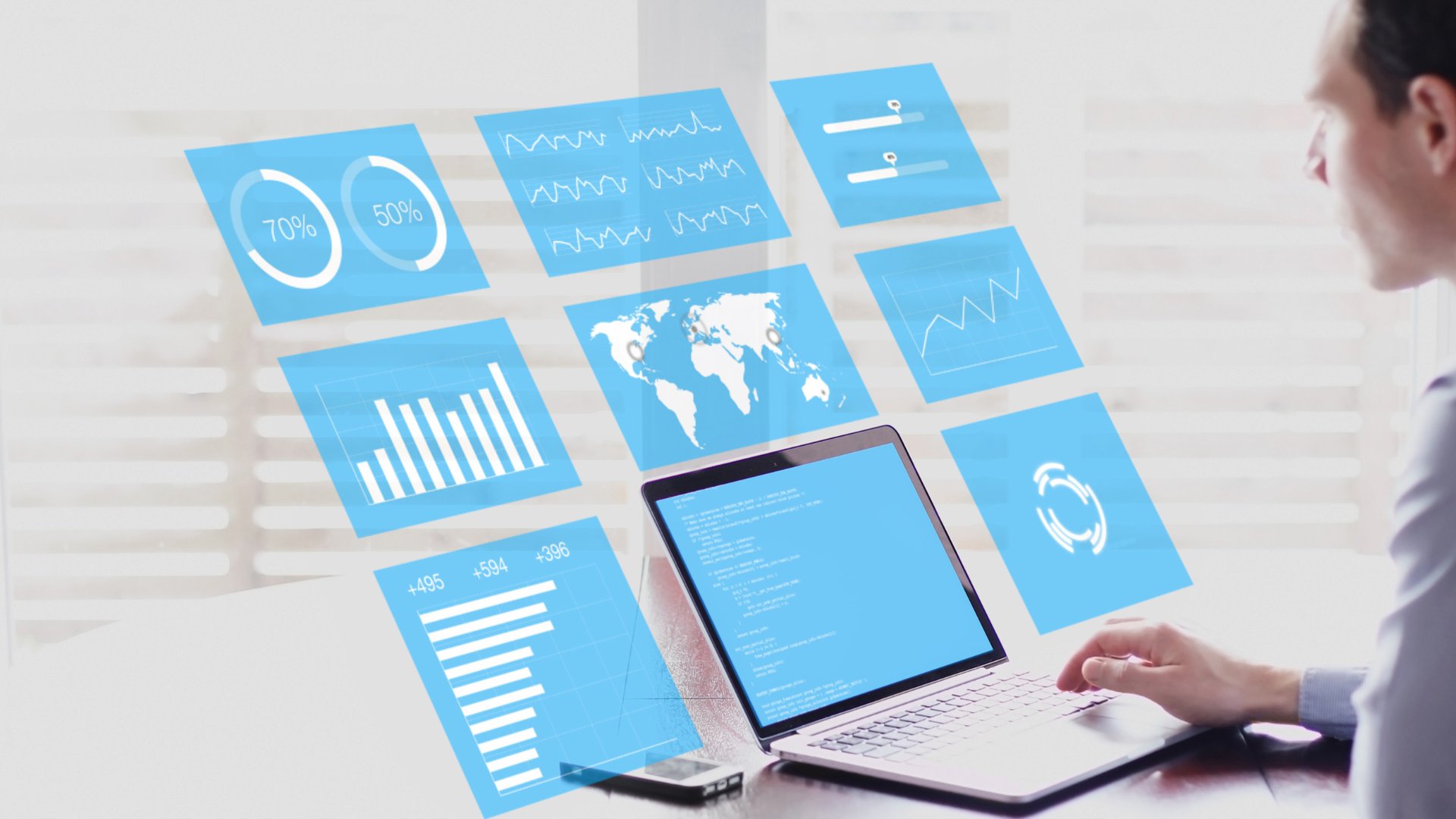 black and silver laptop computer