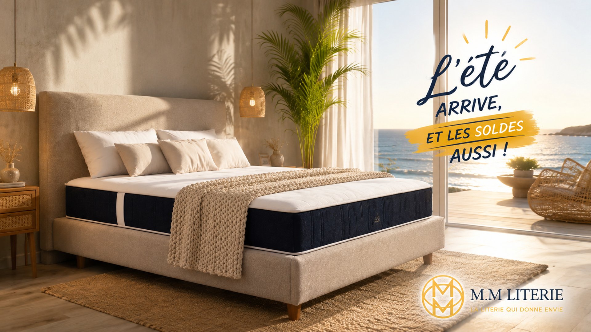 black and white bed linen