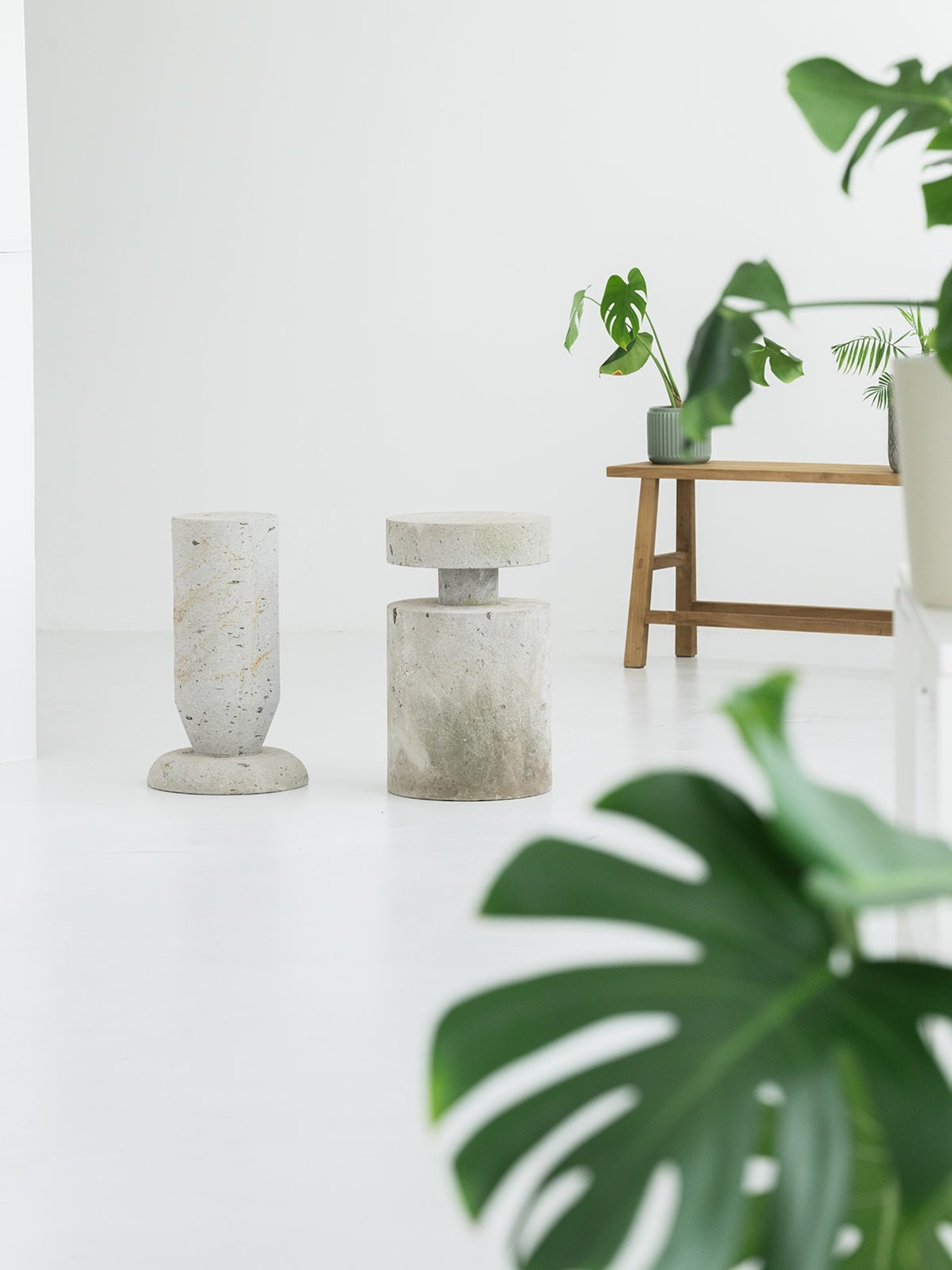 black and brown leather padded tub sofa