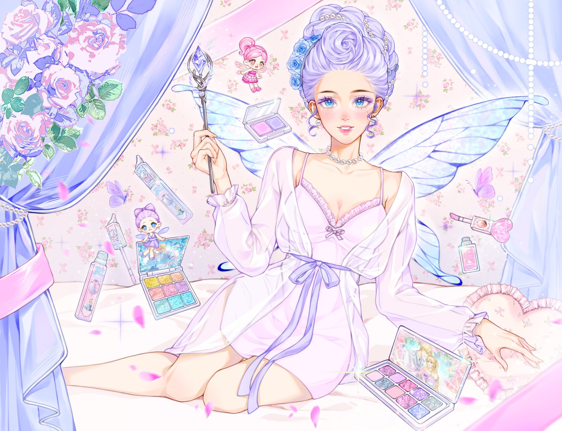 black and white bed linen