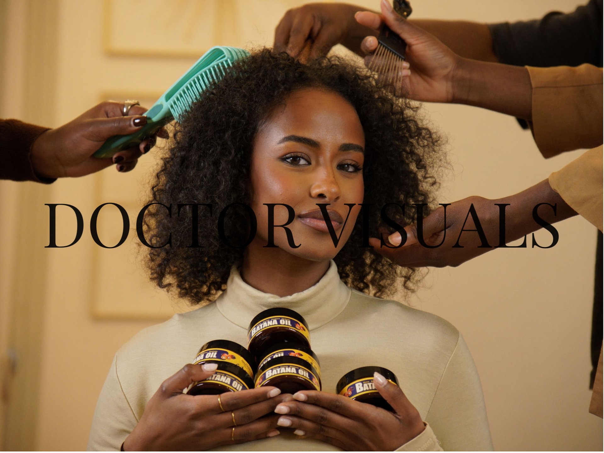 an abstract photo of a curved building with a blue sky in the background