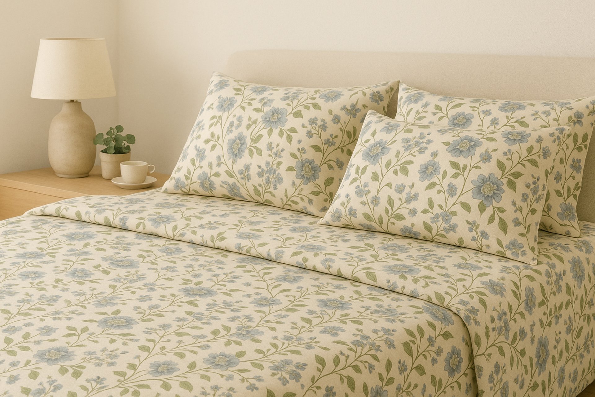 black and white bed linen