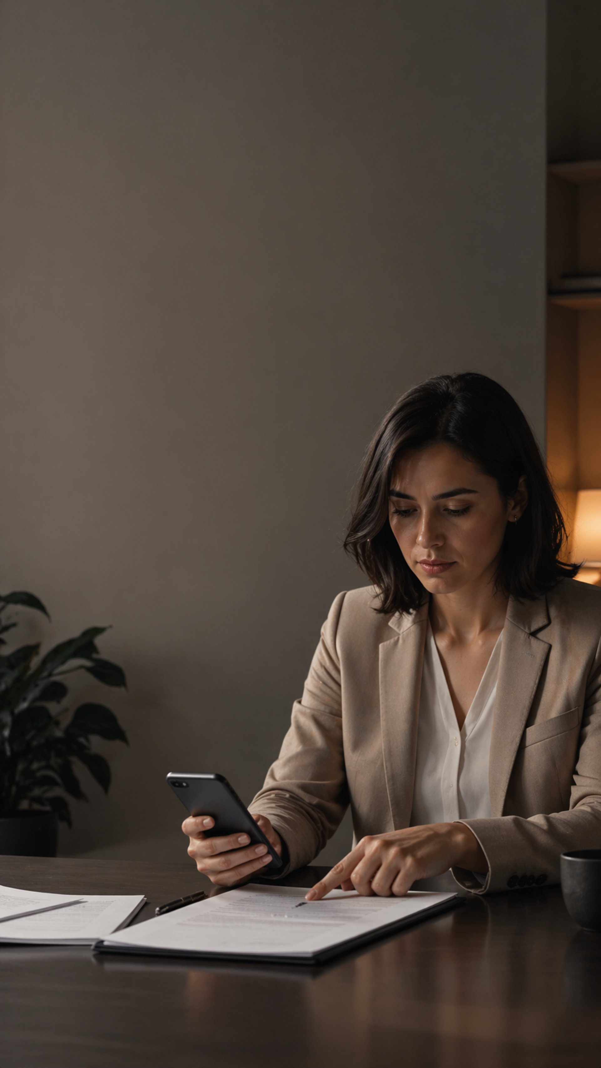 woman signing on white printer paper beside woman about to touch the documents