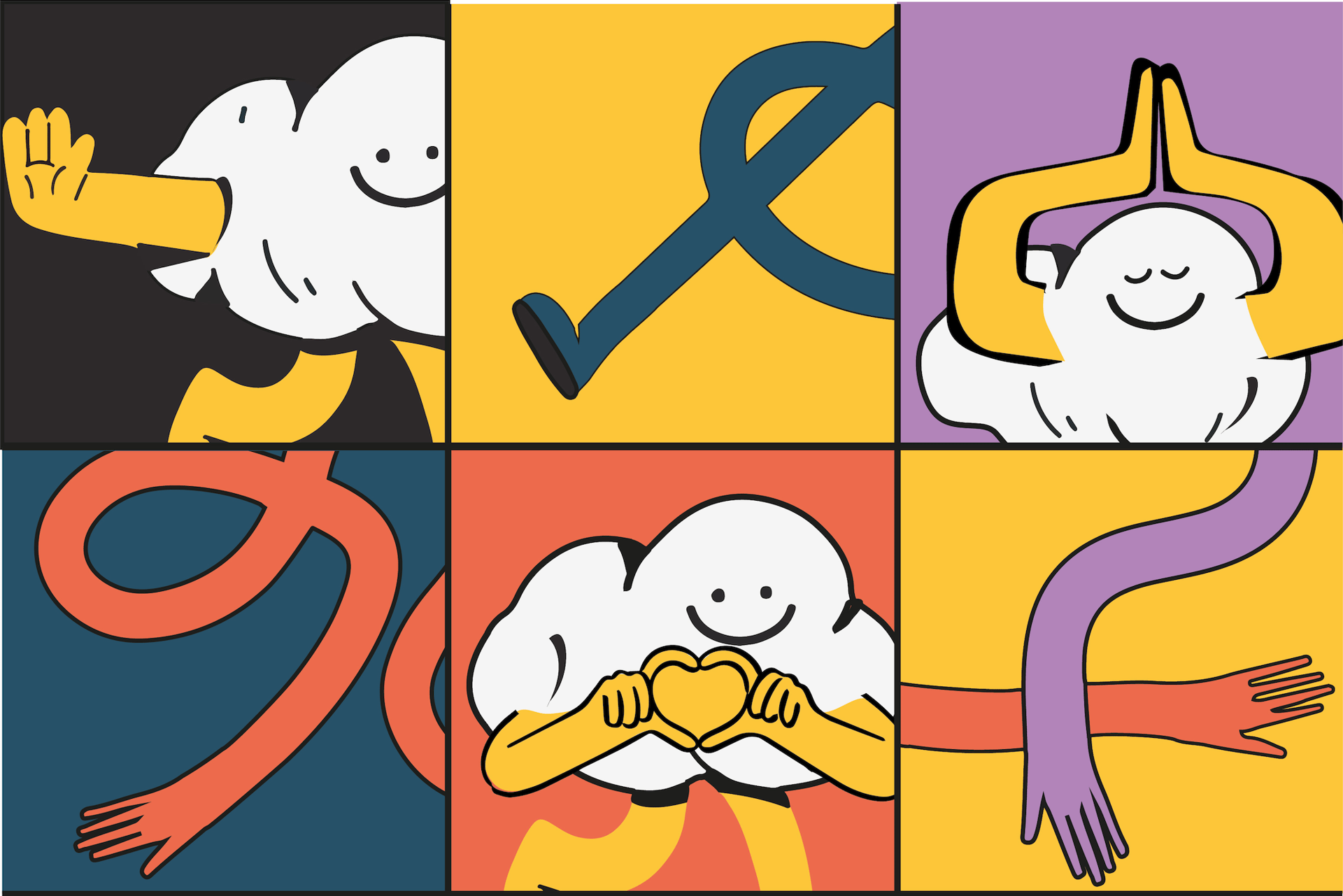 black blue and yellow textile