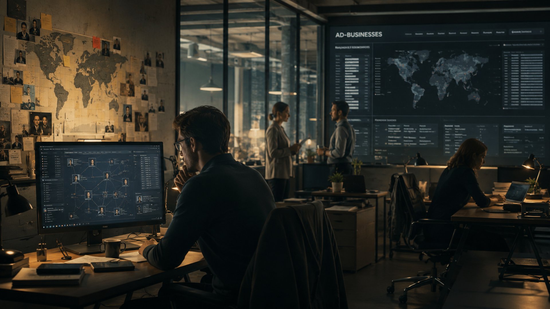 Ambiente professionale dedicato a sicurezza, analisi del rischio e processi decisionali