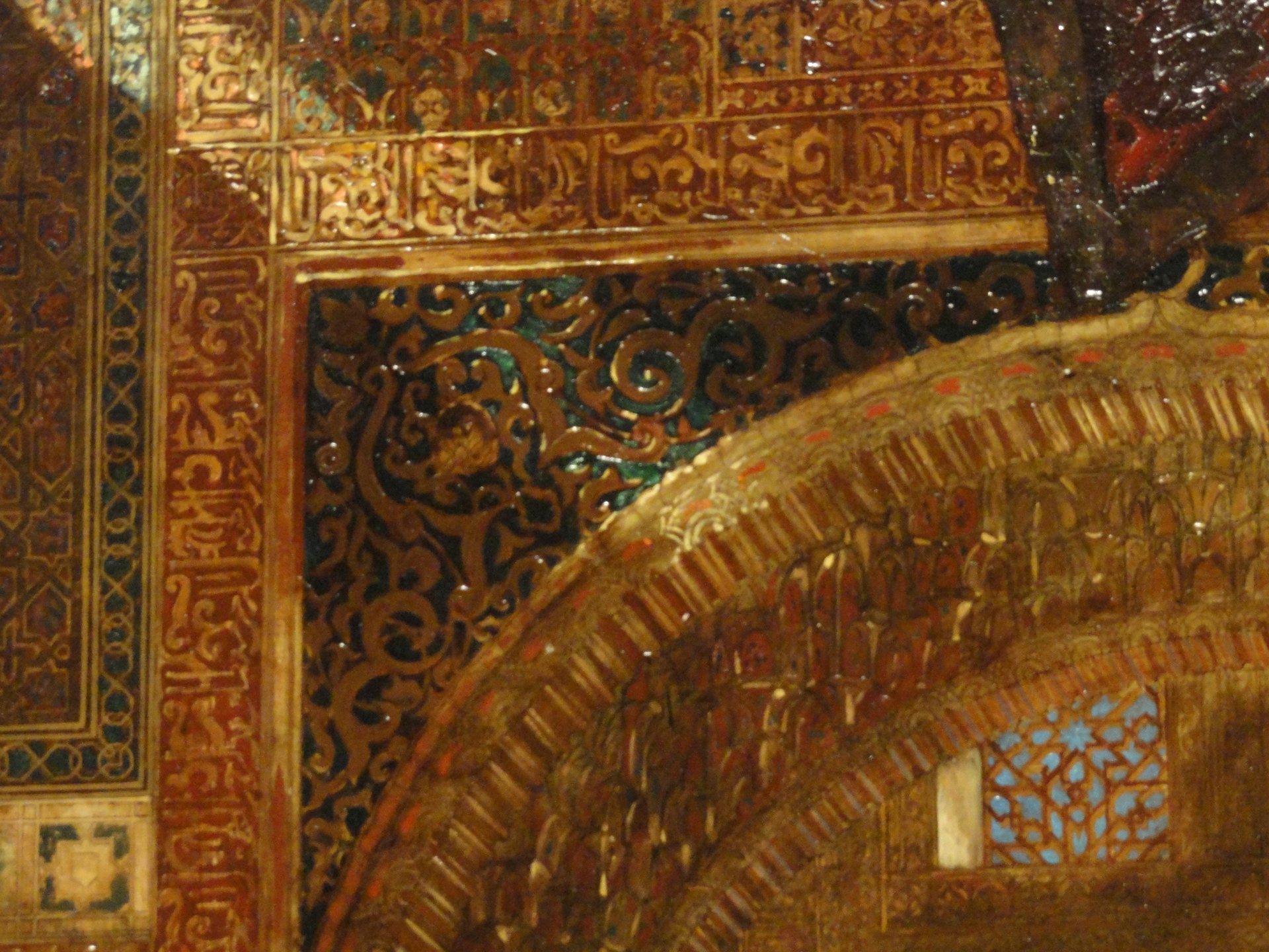 black blue and yellow textile