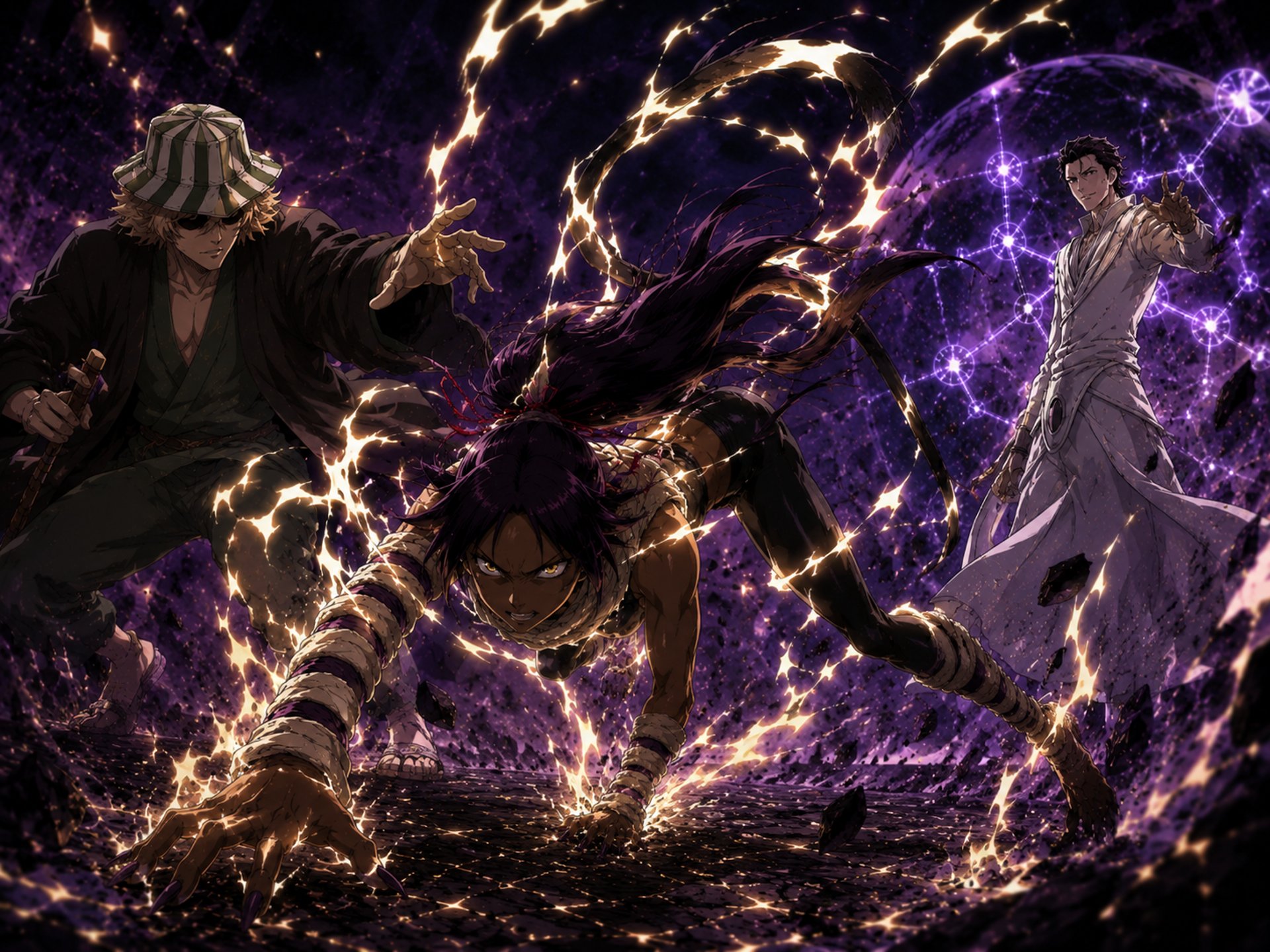 yoruichi-shunko-raiju-senkei