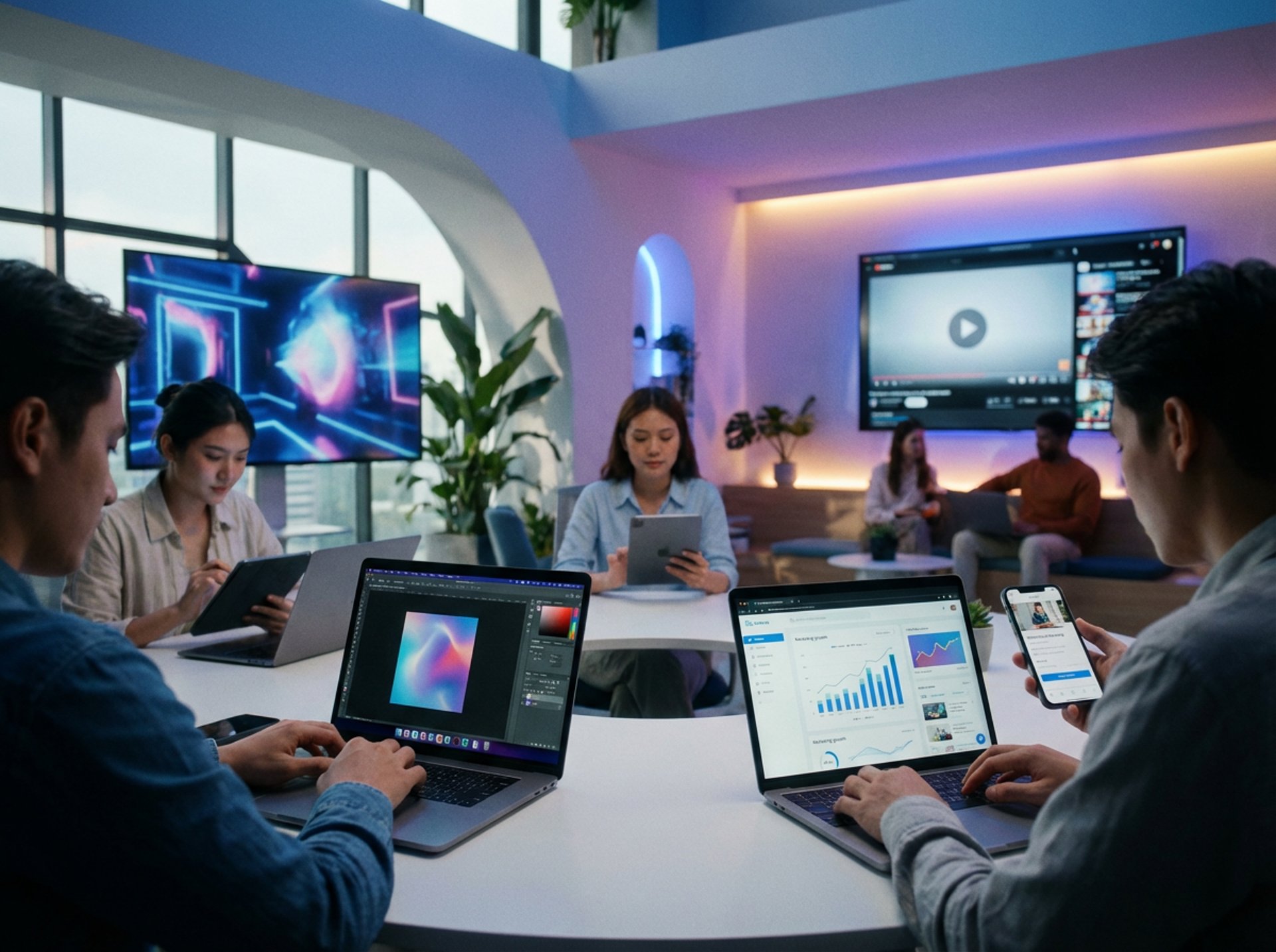 person wearing grey knit sweater