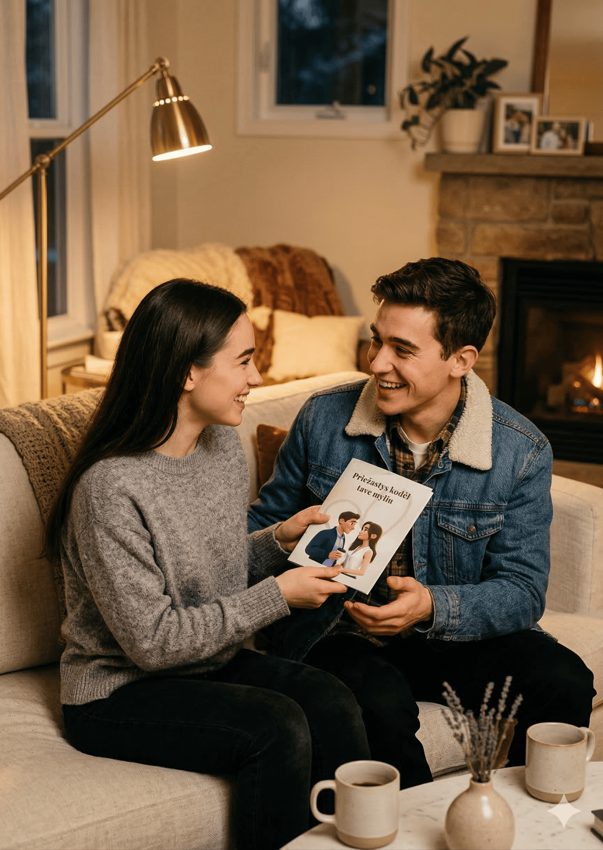 person wearing grey knit sweater