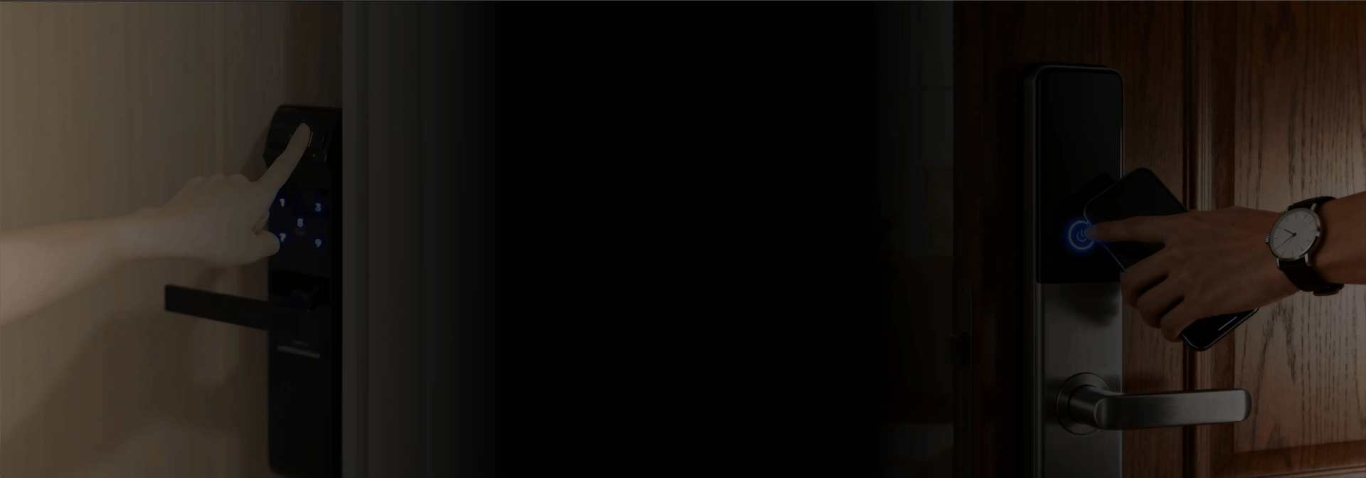 Fechaduras biométricas e digitais, instalação e o uso de fechaduras eletrônicas por chaveiro profissional