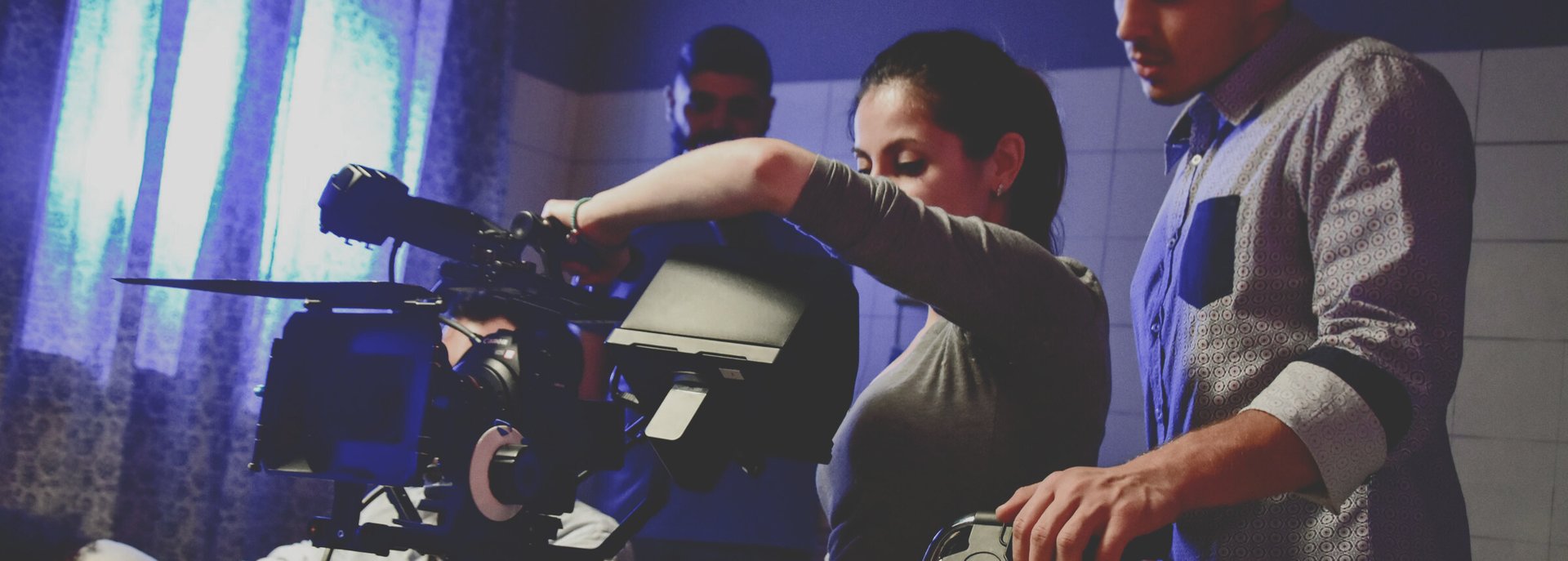 black blue and yellow textile