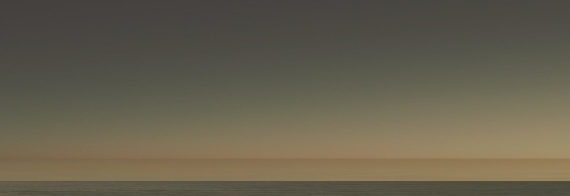 Muted coastal seascape at dawn, symbolizing quiet reflection and transition in Never is as Close as Tomorrow by JG Arculus.