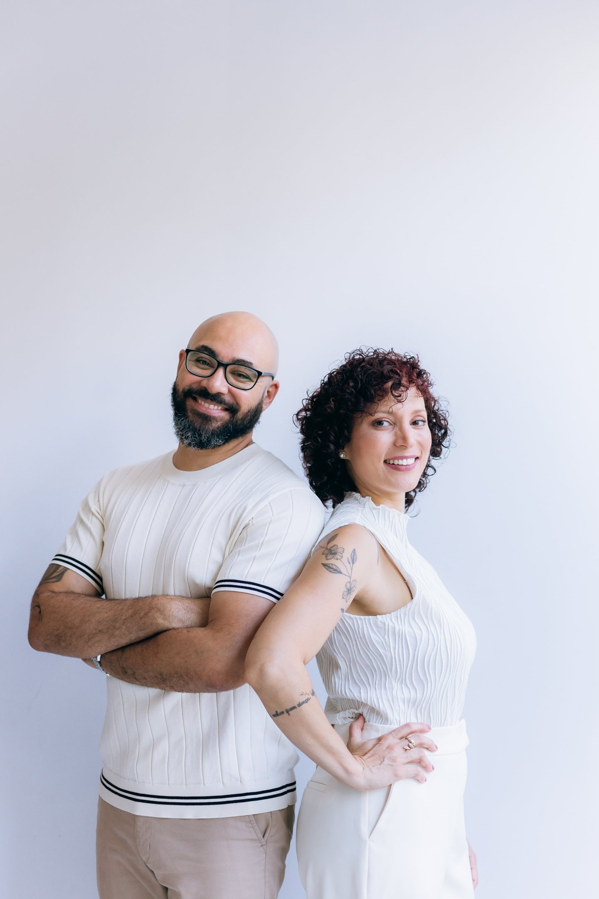 black and brown leather padded tub sofa