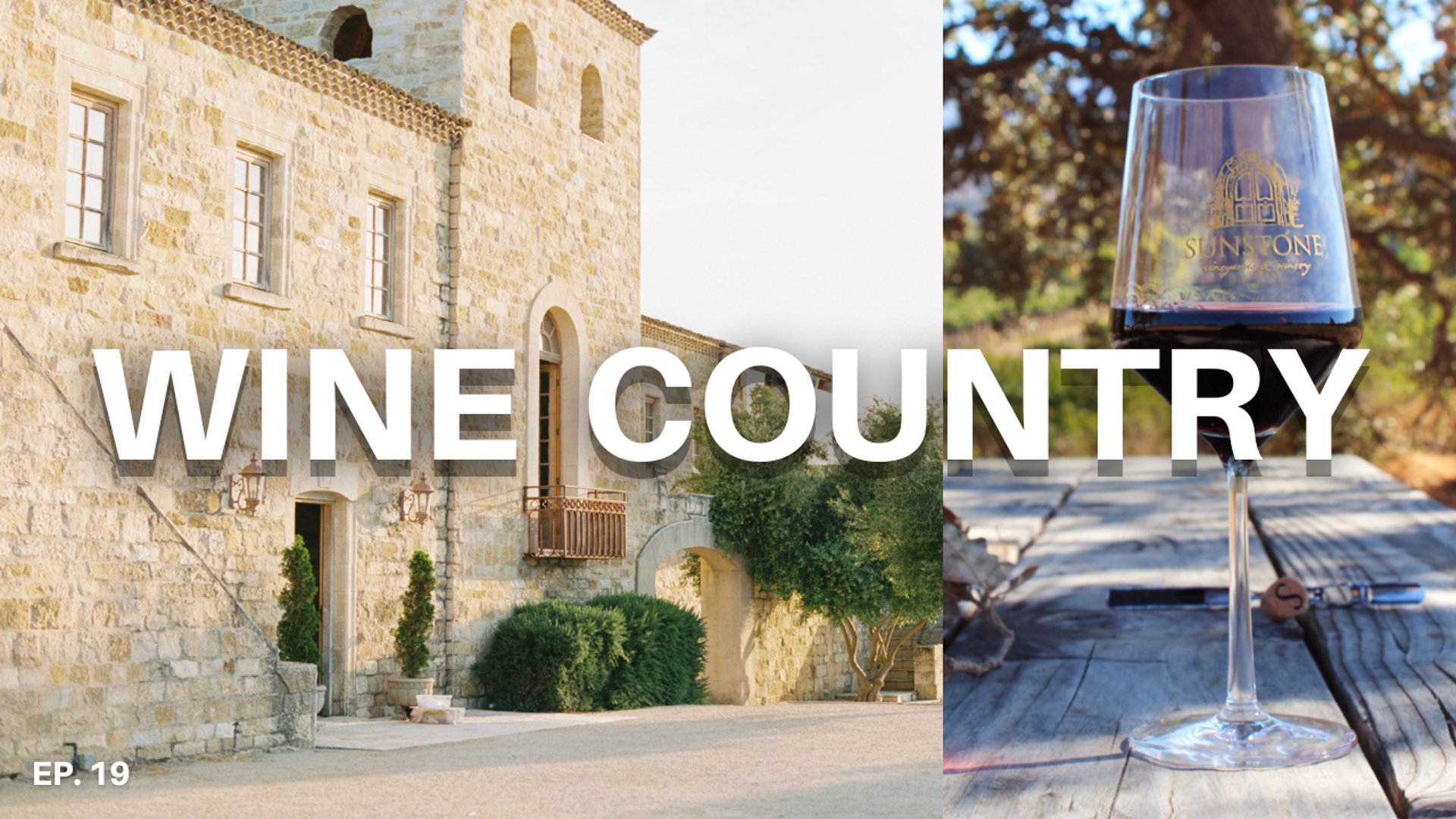 an abstract photo of a curved building with a blue sky in the background