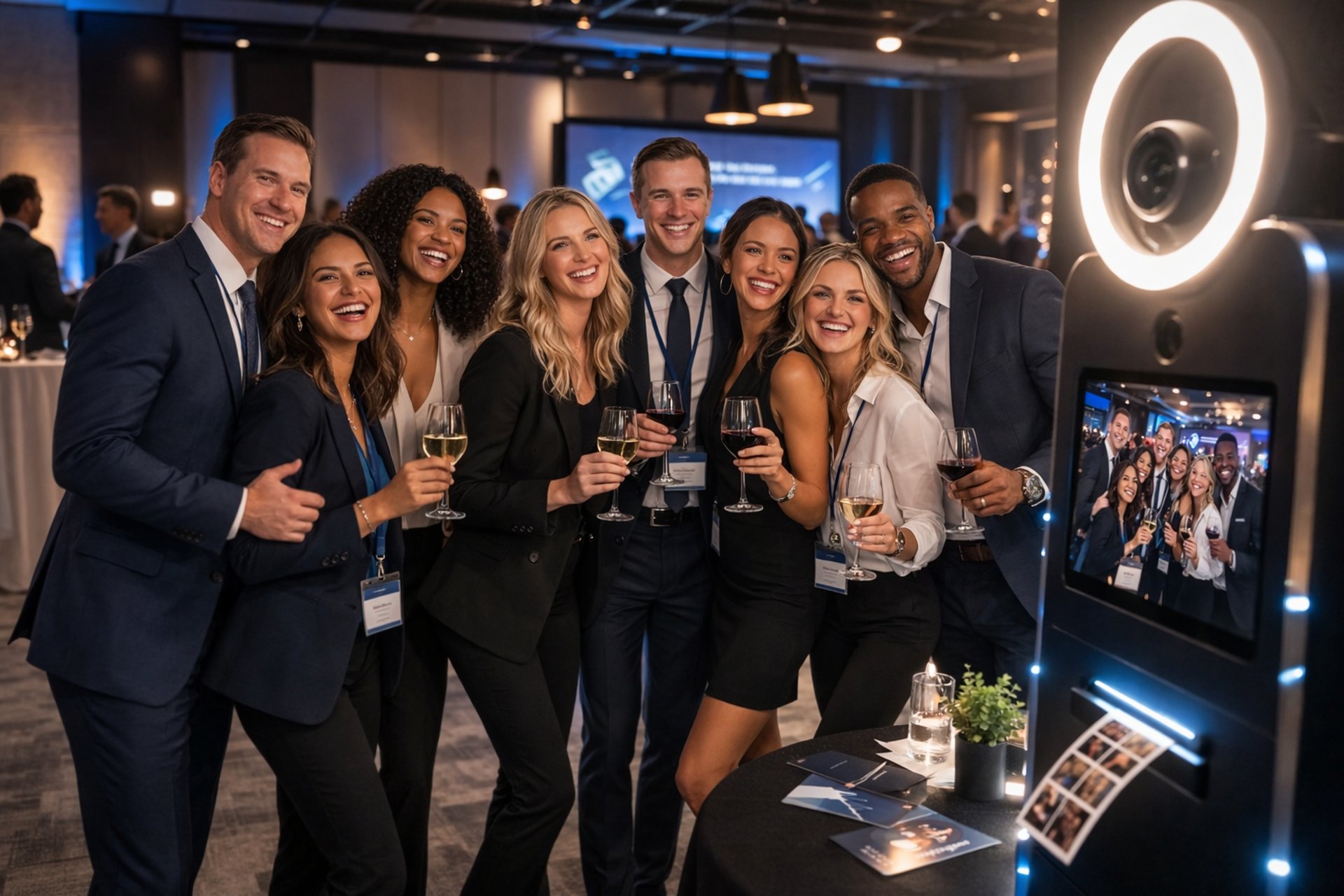 a black and white photo of a group of people