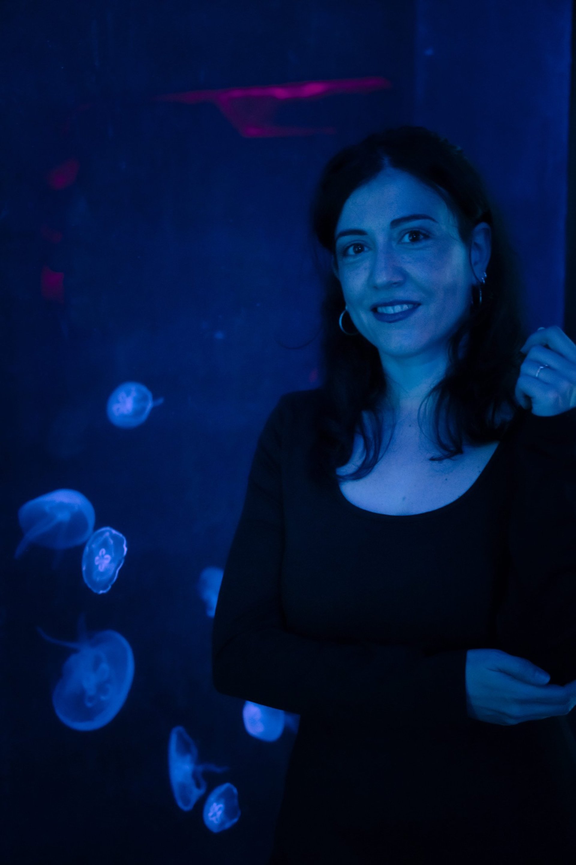 black and brown leather padded tub sofa