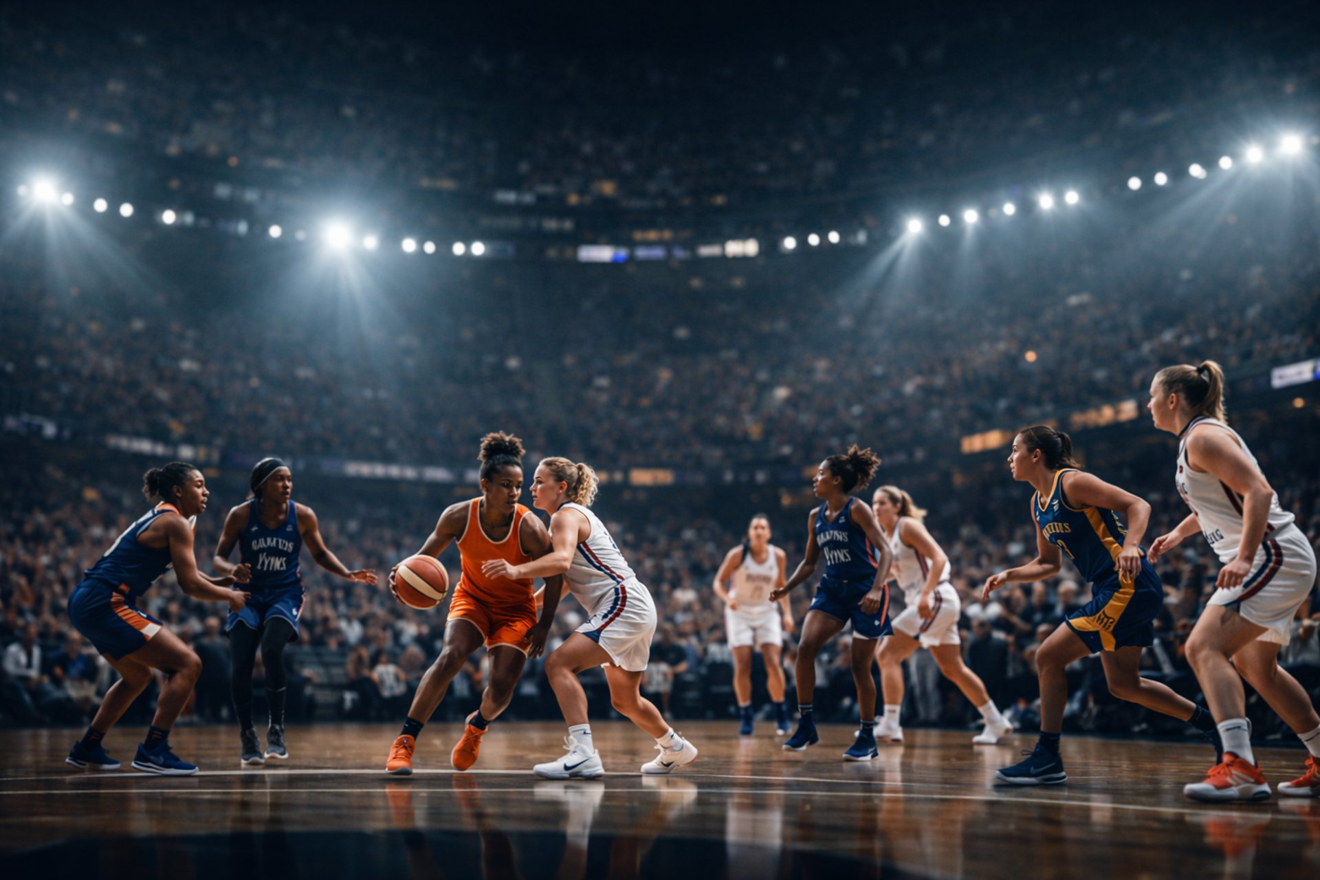 an abstract photo of a curved building with a blue sky in the background