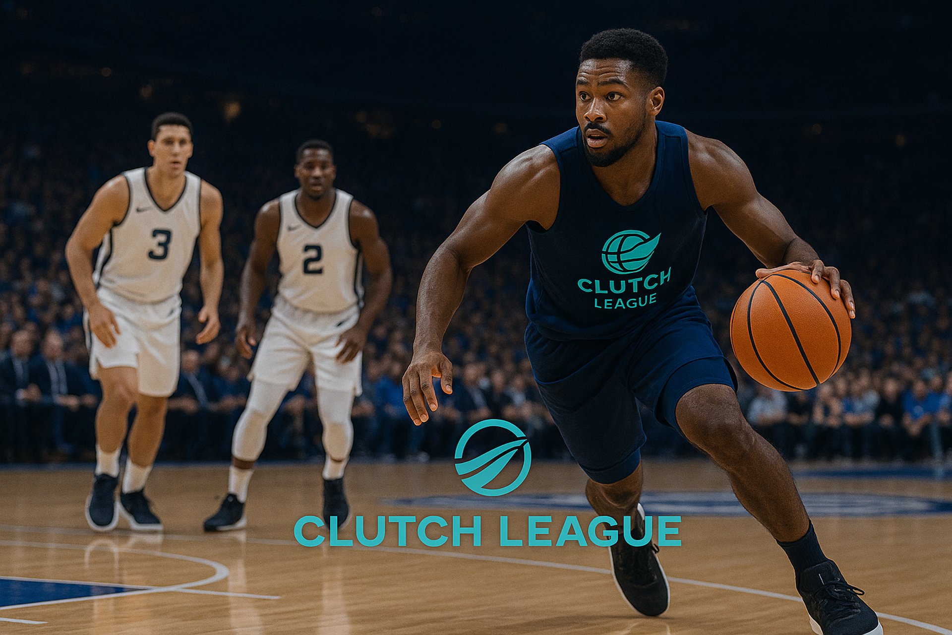 an abstract photo of a curved building with a blue sky in the background