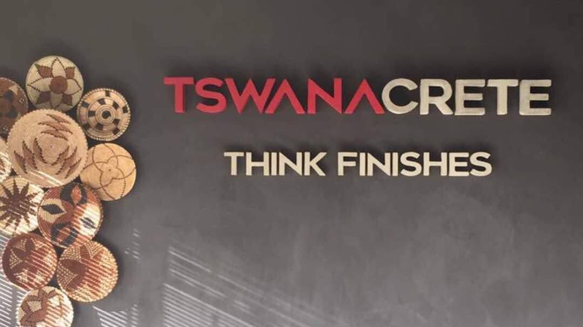Tswanacrete is the premium building solution in Botswana and our slogan is think finishes