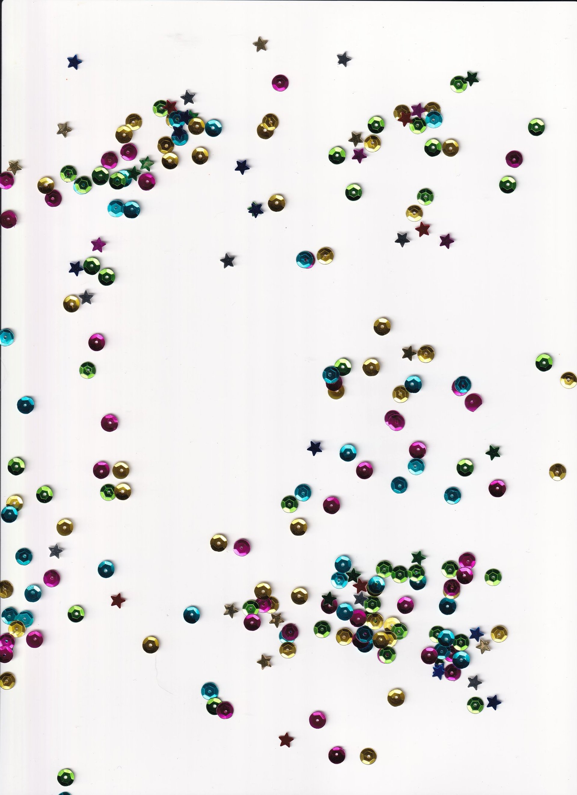 red and blue beads in box
