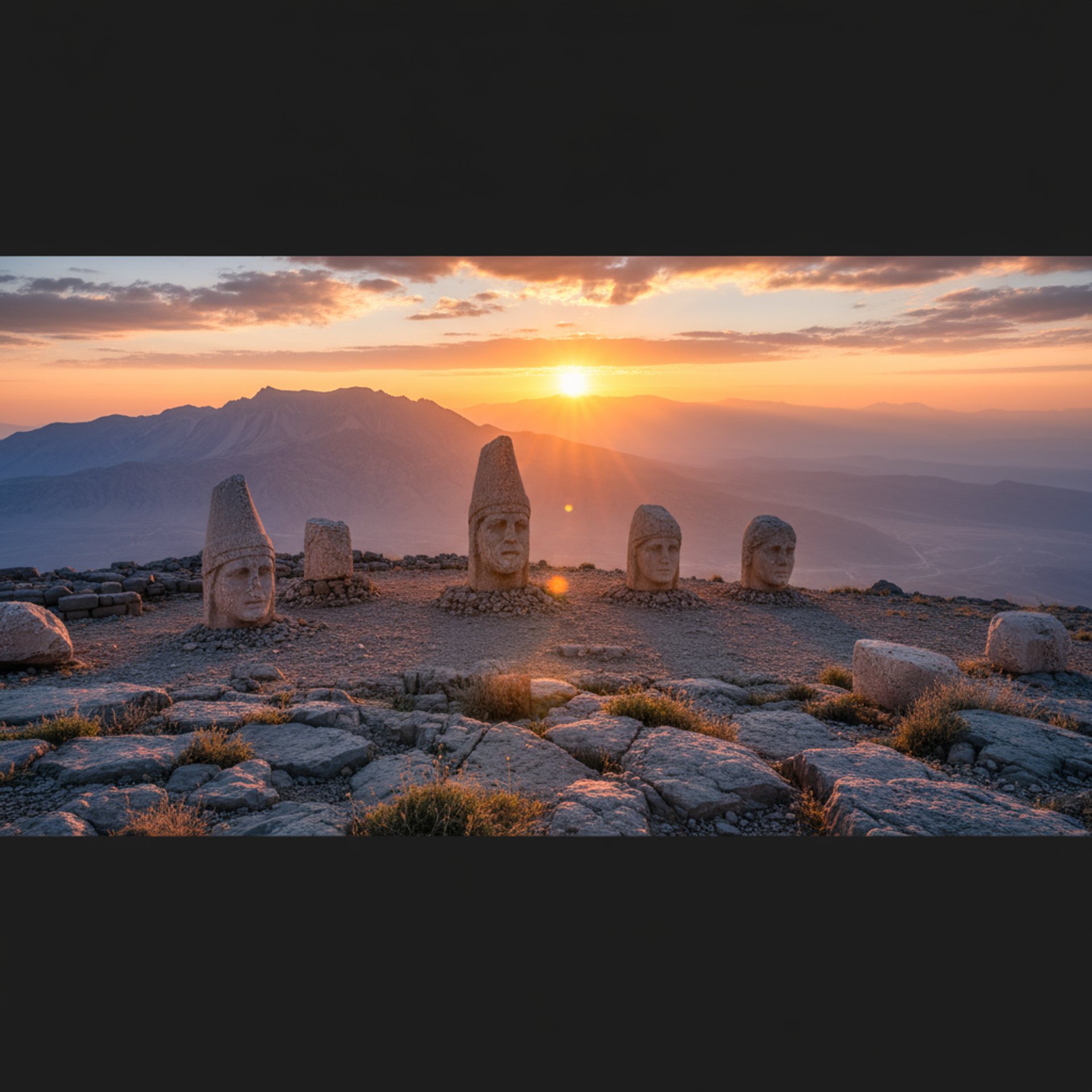 a large pyramid in the desert